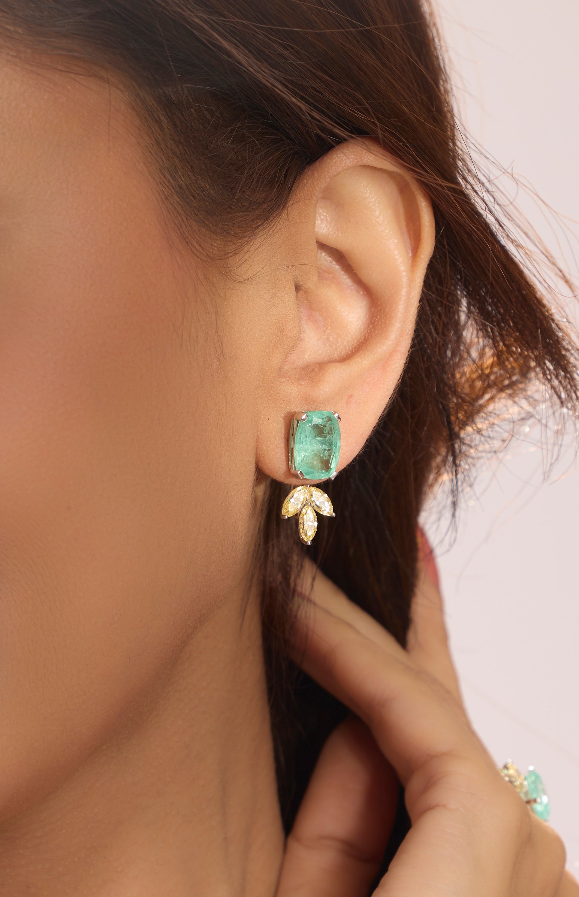 Aqua Radiance Earring