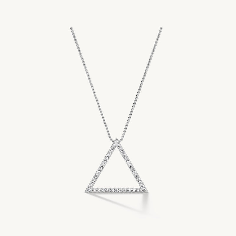 Diamond Triangle Pendant