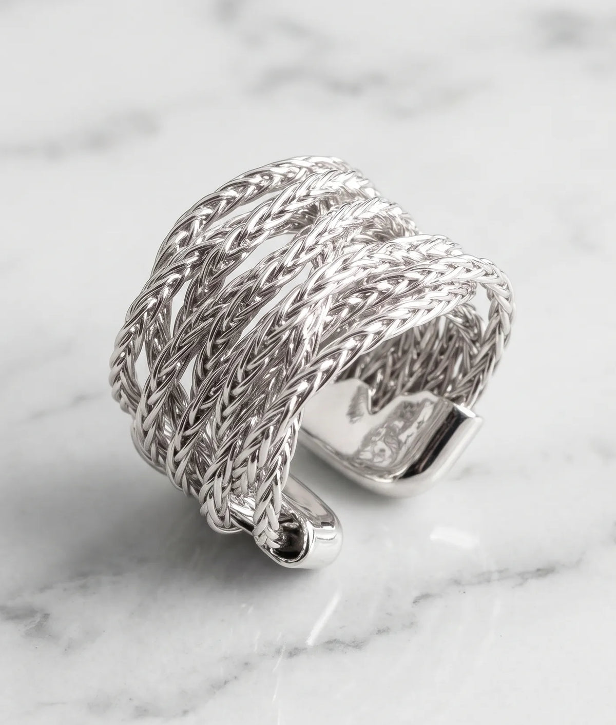 Silver Storm Ring