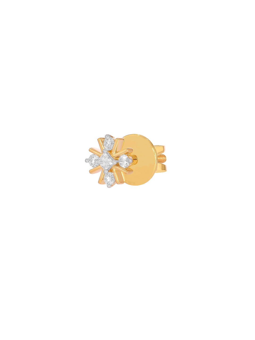 BAYAN Snowflake Earring | Lab Grown Diamond | Silver | SGL Certified