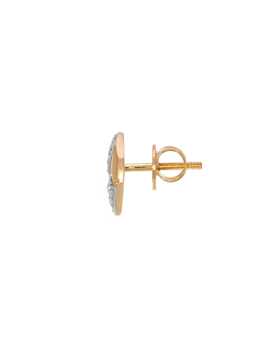 BAYAN Round Diamond Cut Flower Stud | Lab Grown Diamond | Silver | SGL Certified
