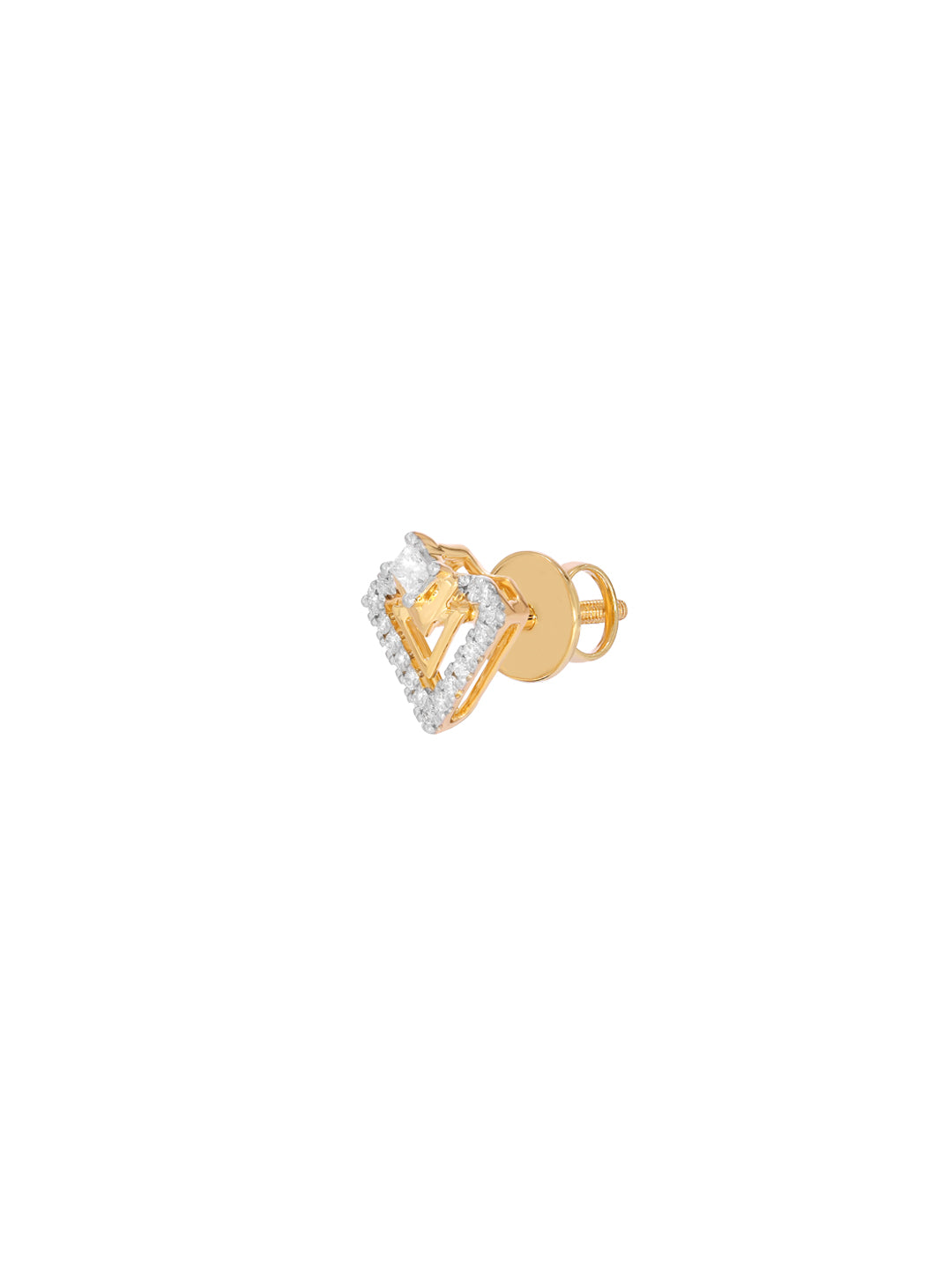 BAYAN Diamond Supergirl Earring | Lab Grown Diamond | Silver | SGL Certified