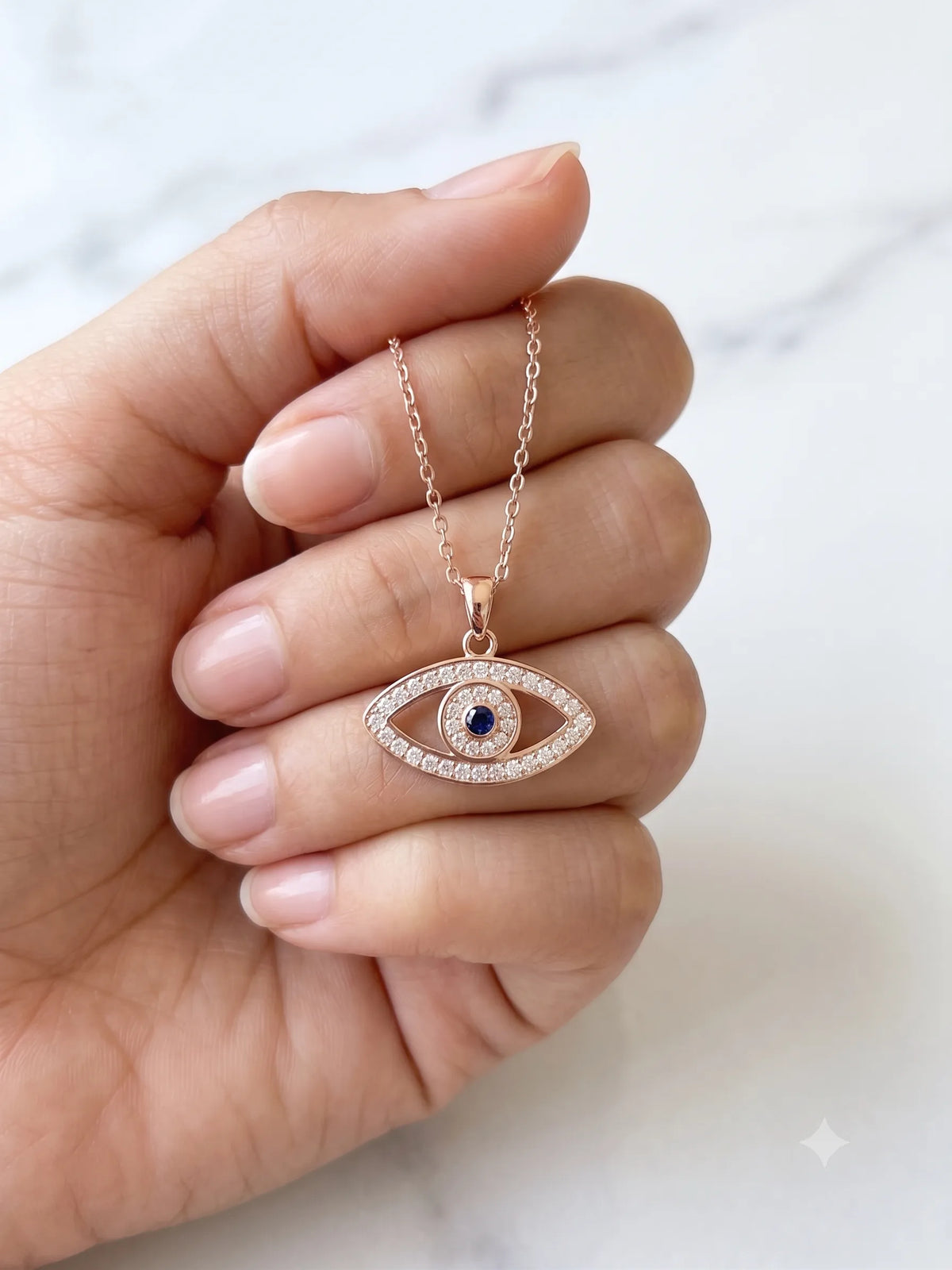 Nazar No More Pendant Set