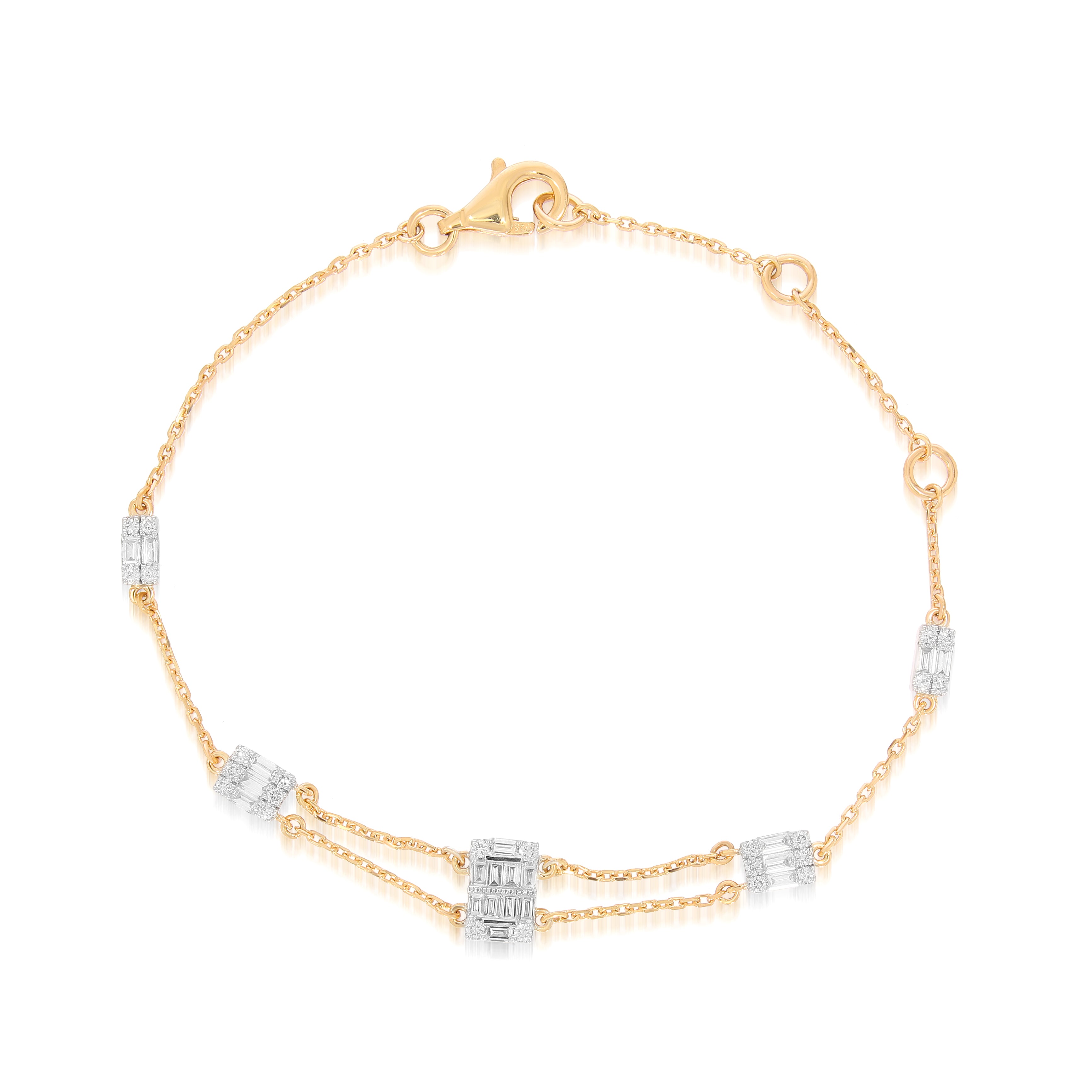 The Baguette Bloom Bracelet