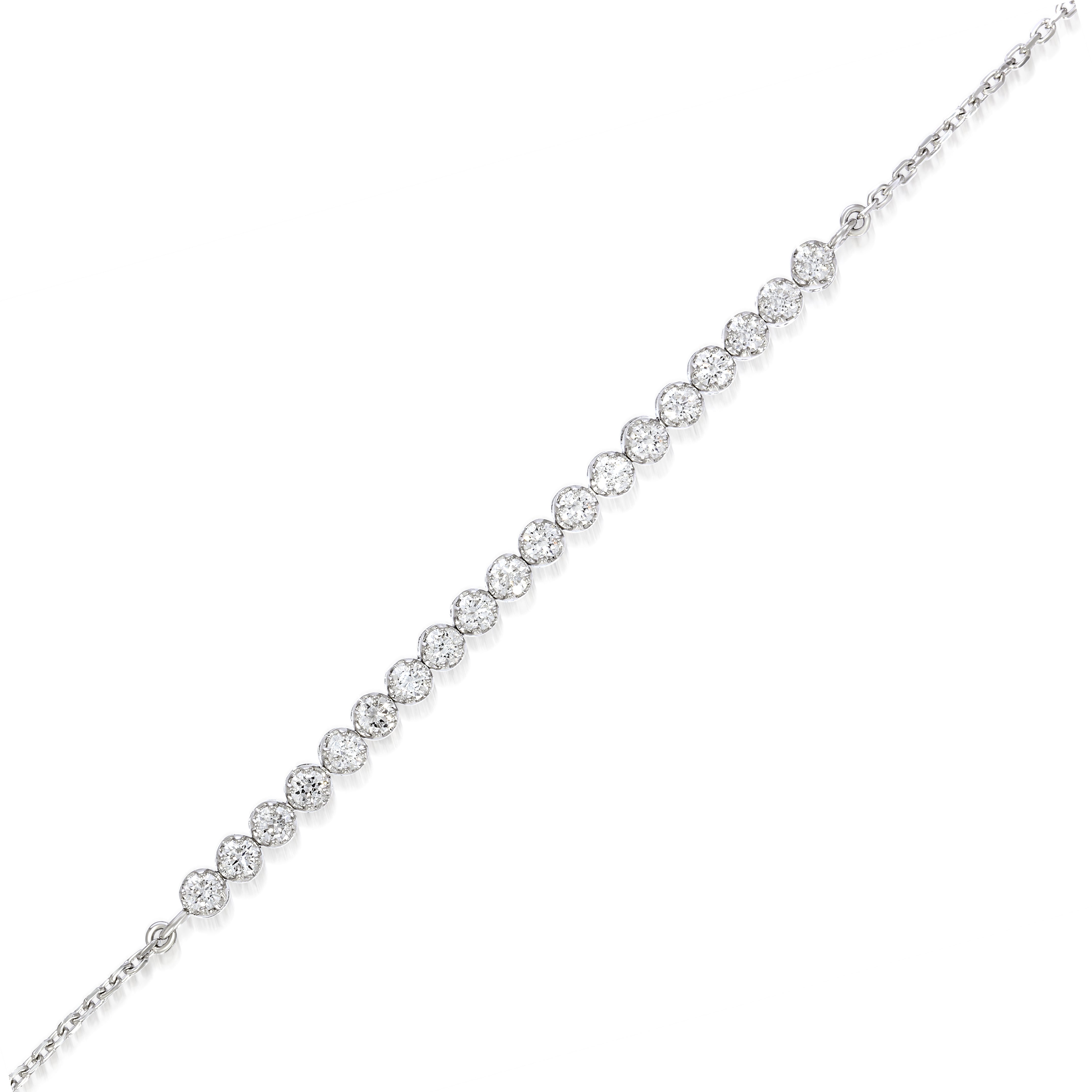 The Dewdrop Tennis Bracelet