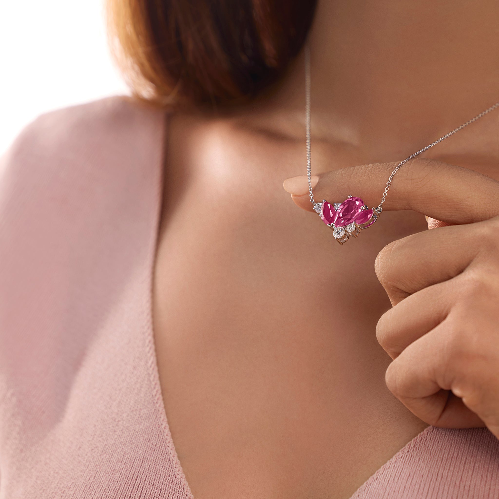 Pink Powerhouse Necklace