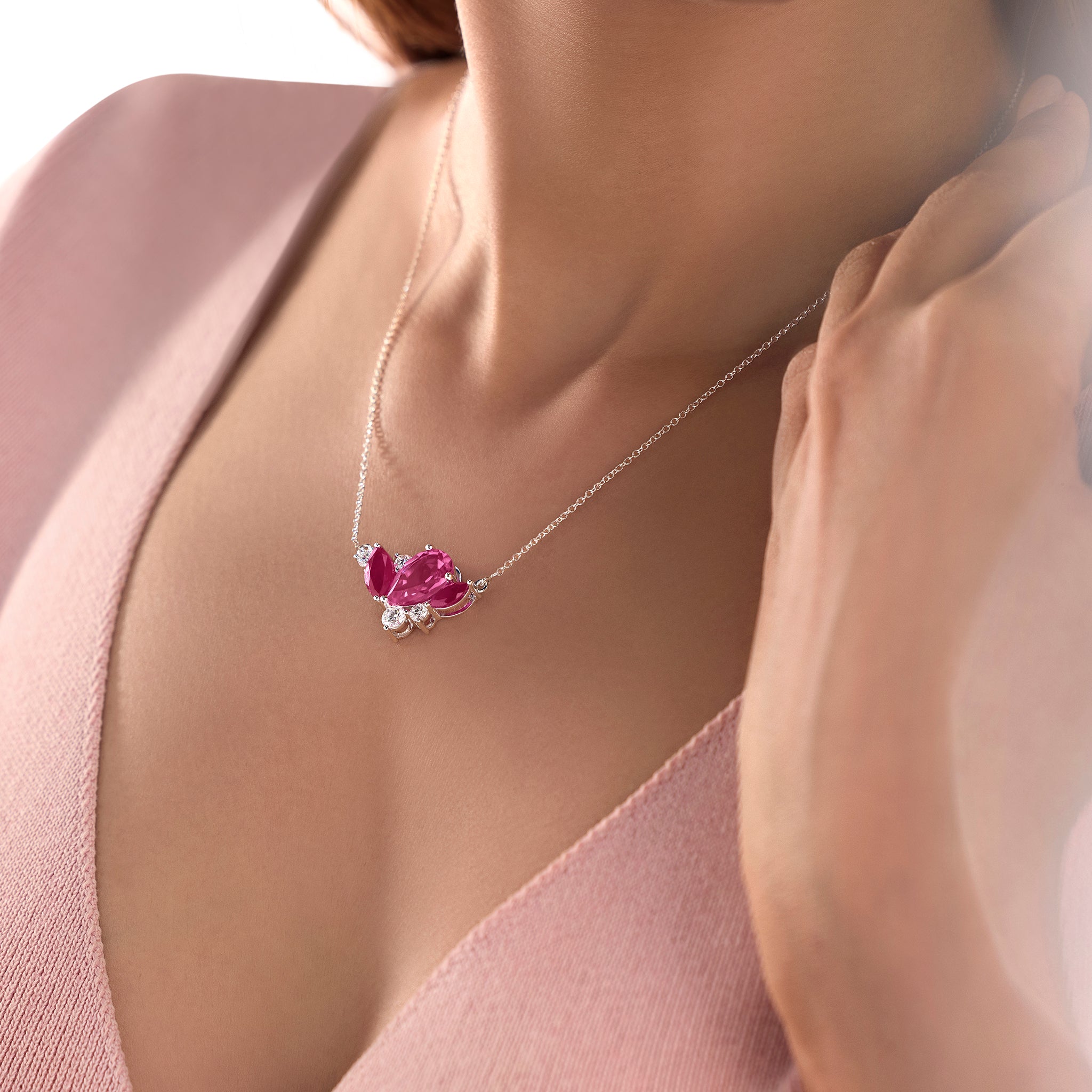 Pink Powerhouse Necklace