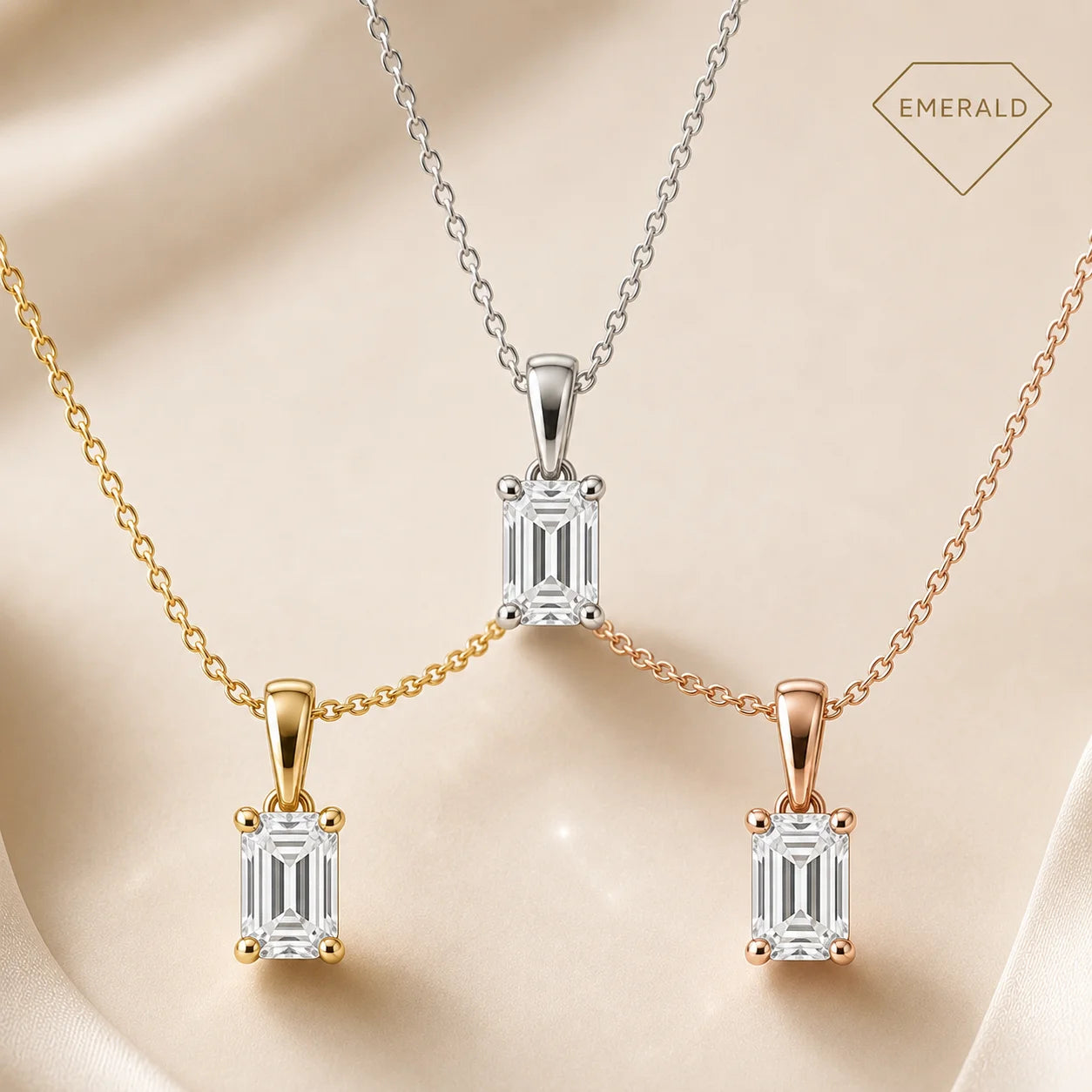 Shape of You Solitaire Pendant