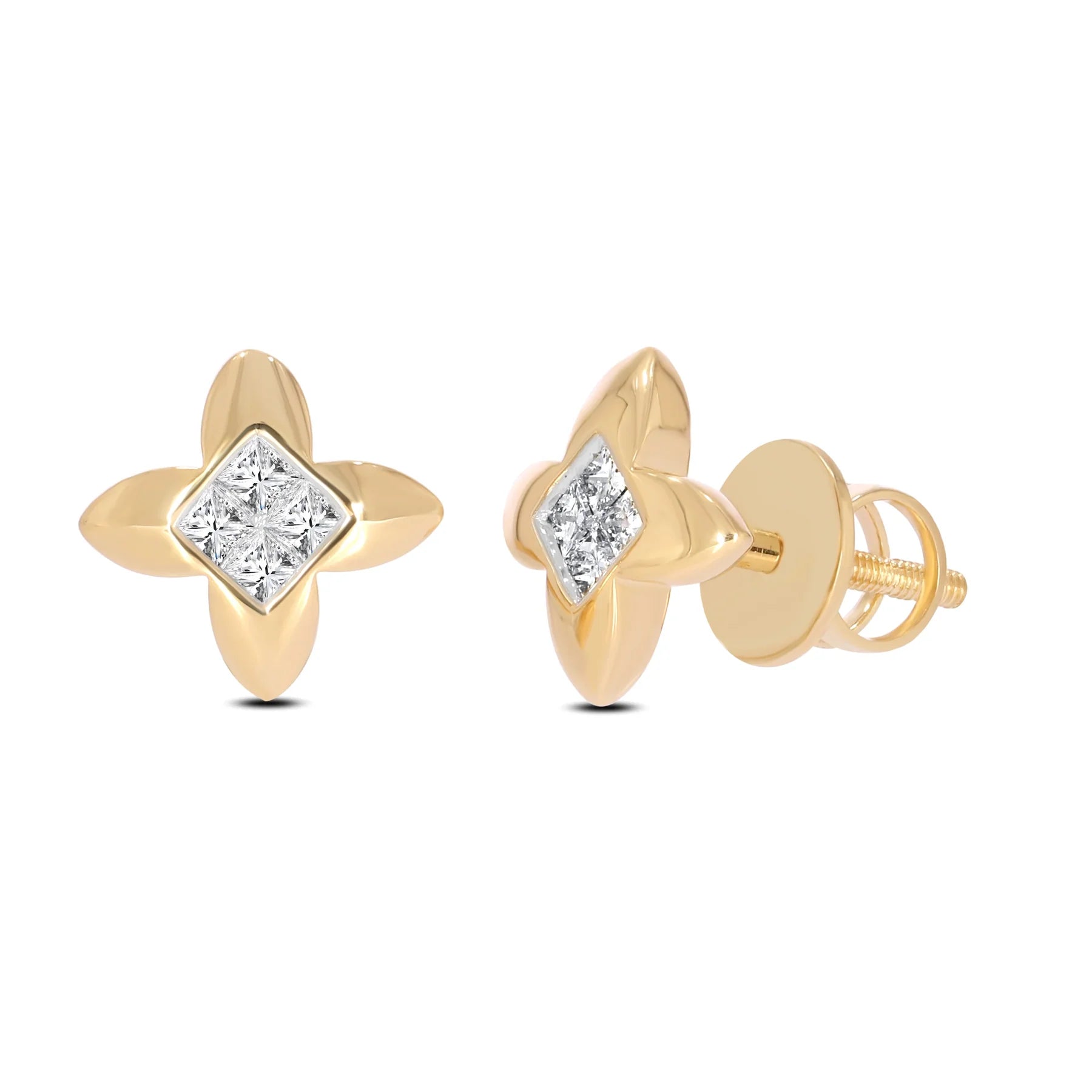 Lila Earrings — Lab-Grown Diamond & Silver, SGL Certified