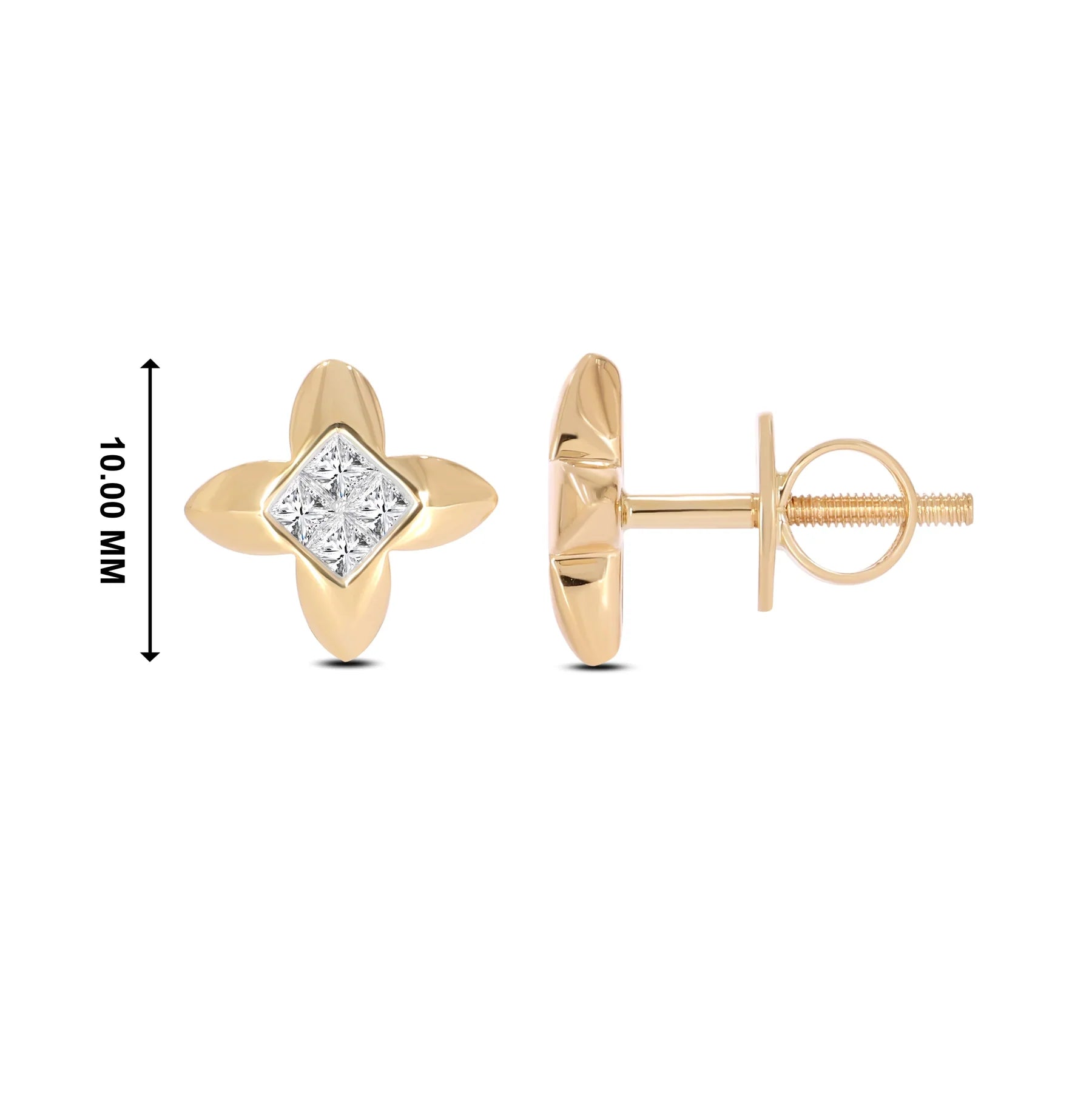 Lila Earrings — Lab-Grown Diamond & Silver, SGL Certified