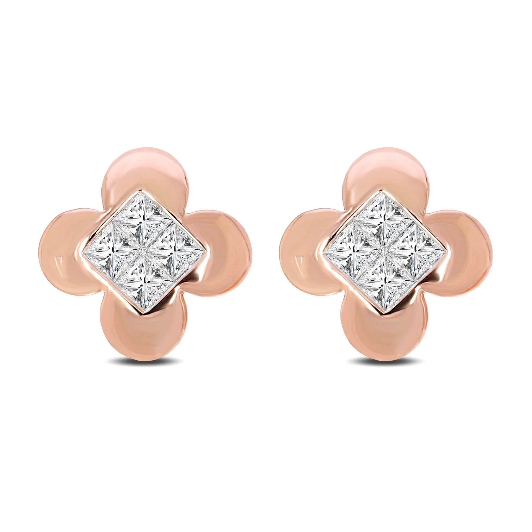 Nora Earrings — Lab-Grown Diamond & Silver, SGL Certified