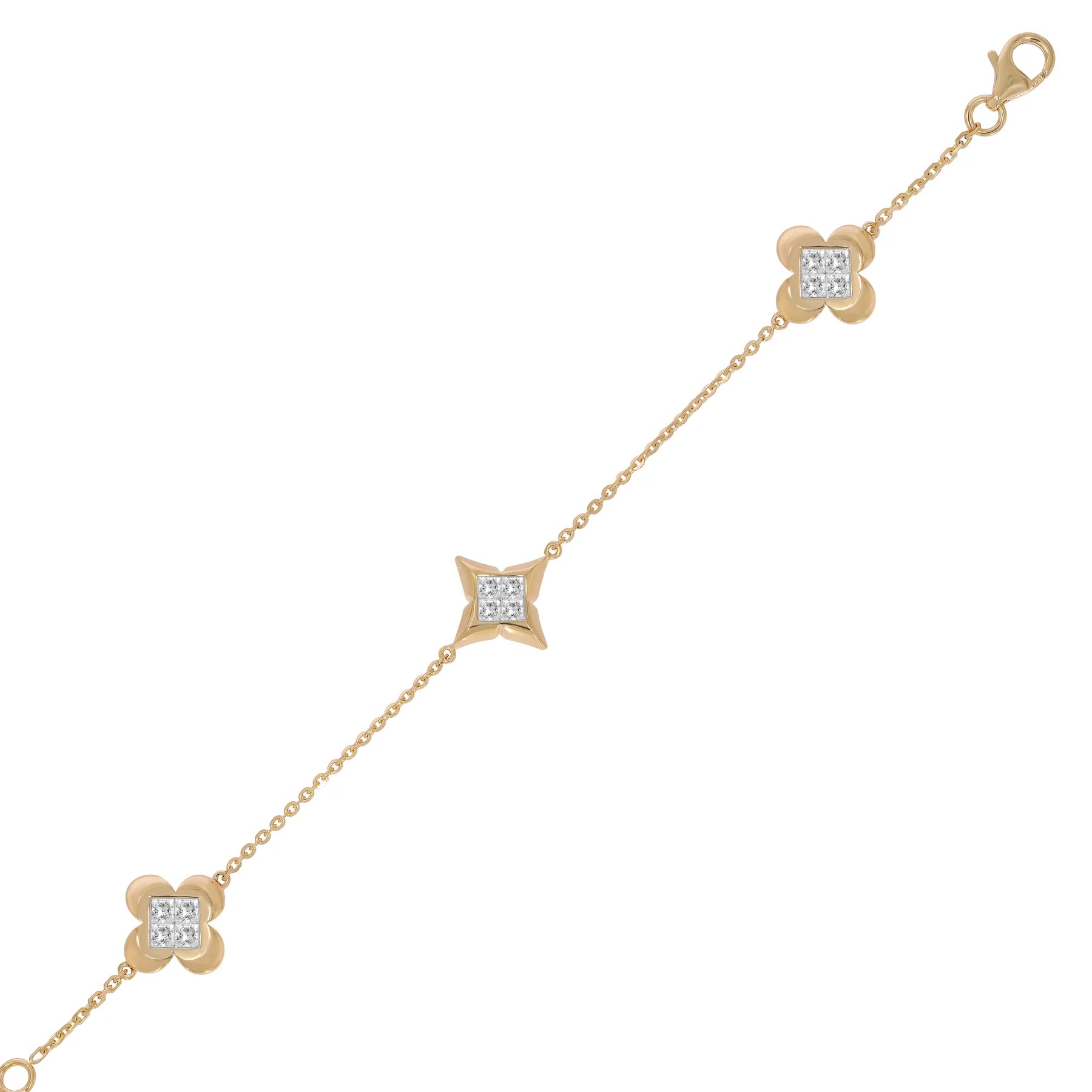 Everyday Charm Bracelet — Lab-Grown Diamond & Silver, SGL Certified