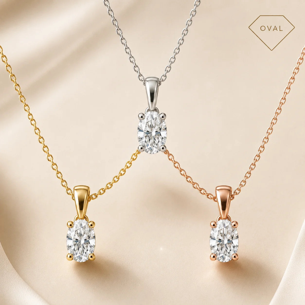 Shape of You Solitaire Pendant
