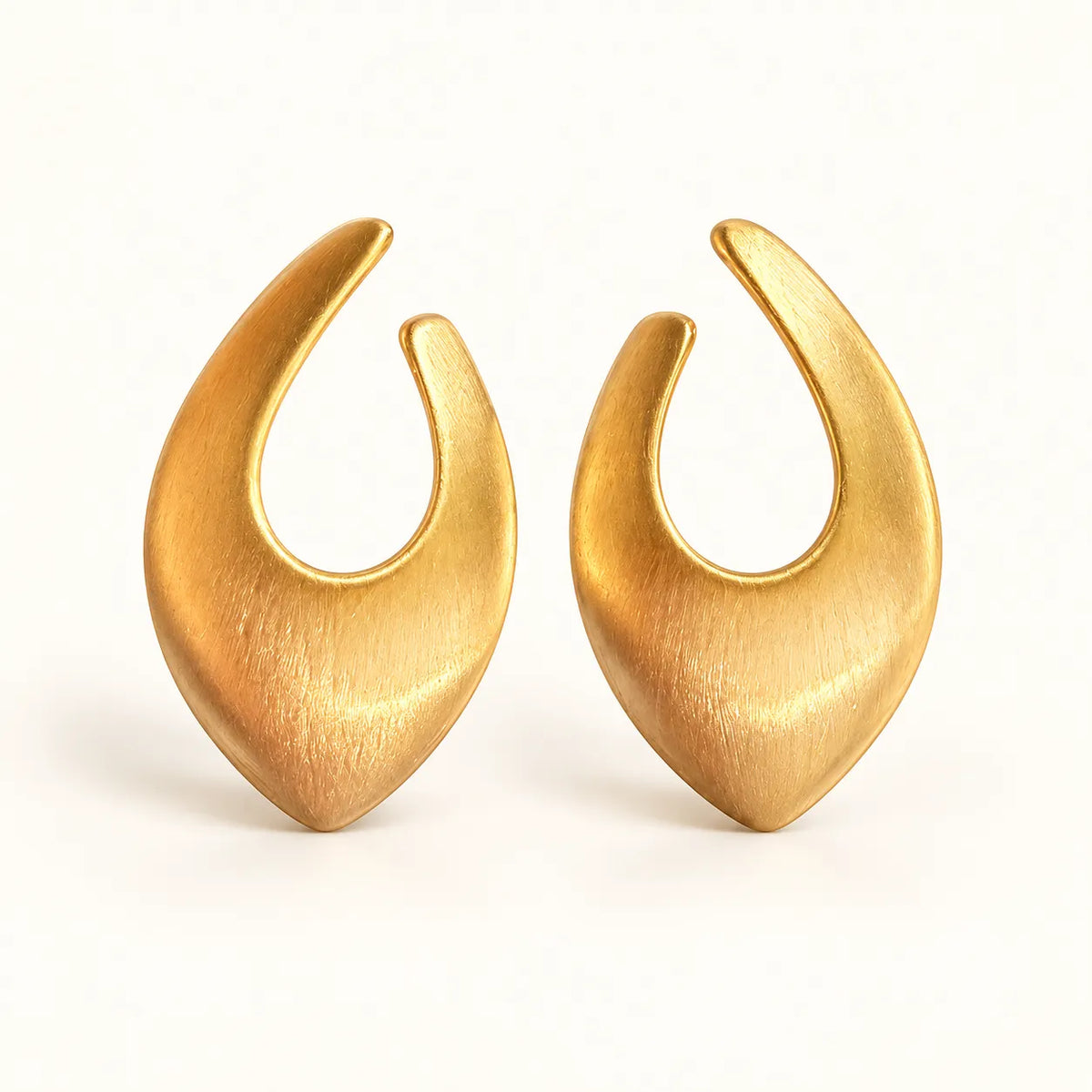Sculpted Flame Earrings