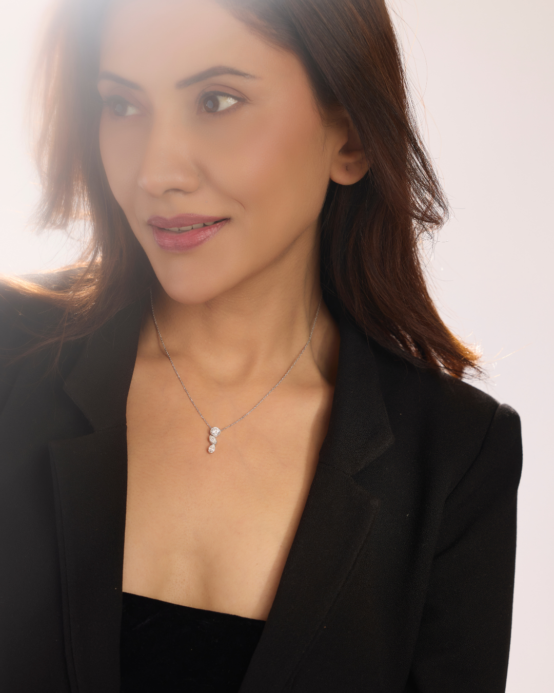 Lab Grown Diamond Pendant 0.97 carat