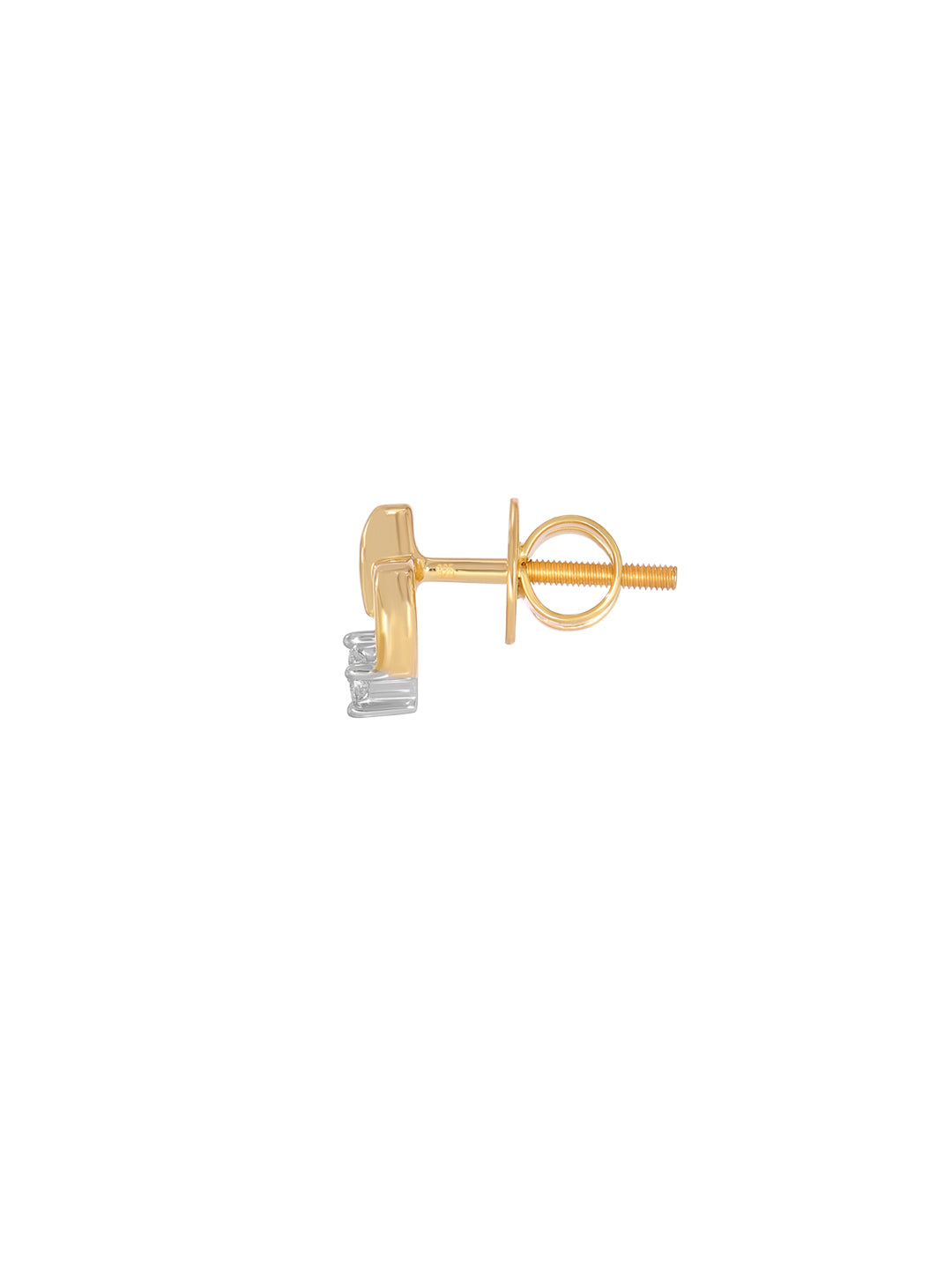 BAYAN Princess Cut Apple Earring | Lab Grown Diamond | Silver | SGL Certified