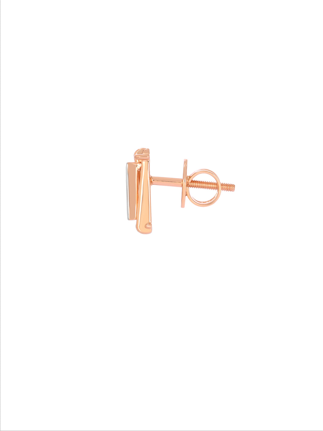 BAYAN Princess Cut Invisible Set Carpet Earring | Lab Grown Diamond | Silver | SGL Certified