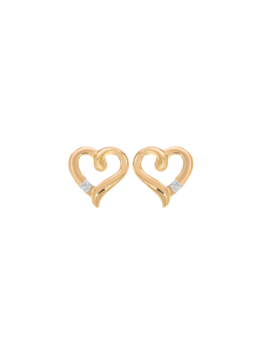 Heart Shaped Studs