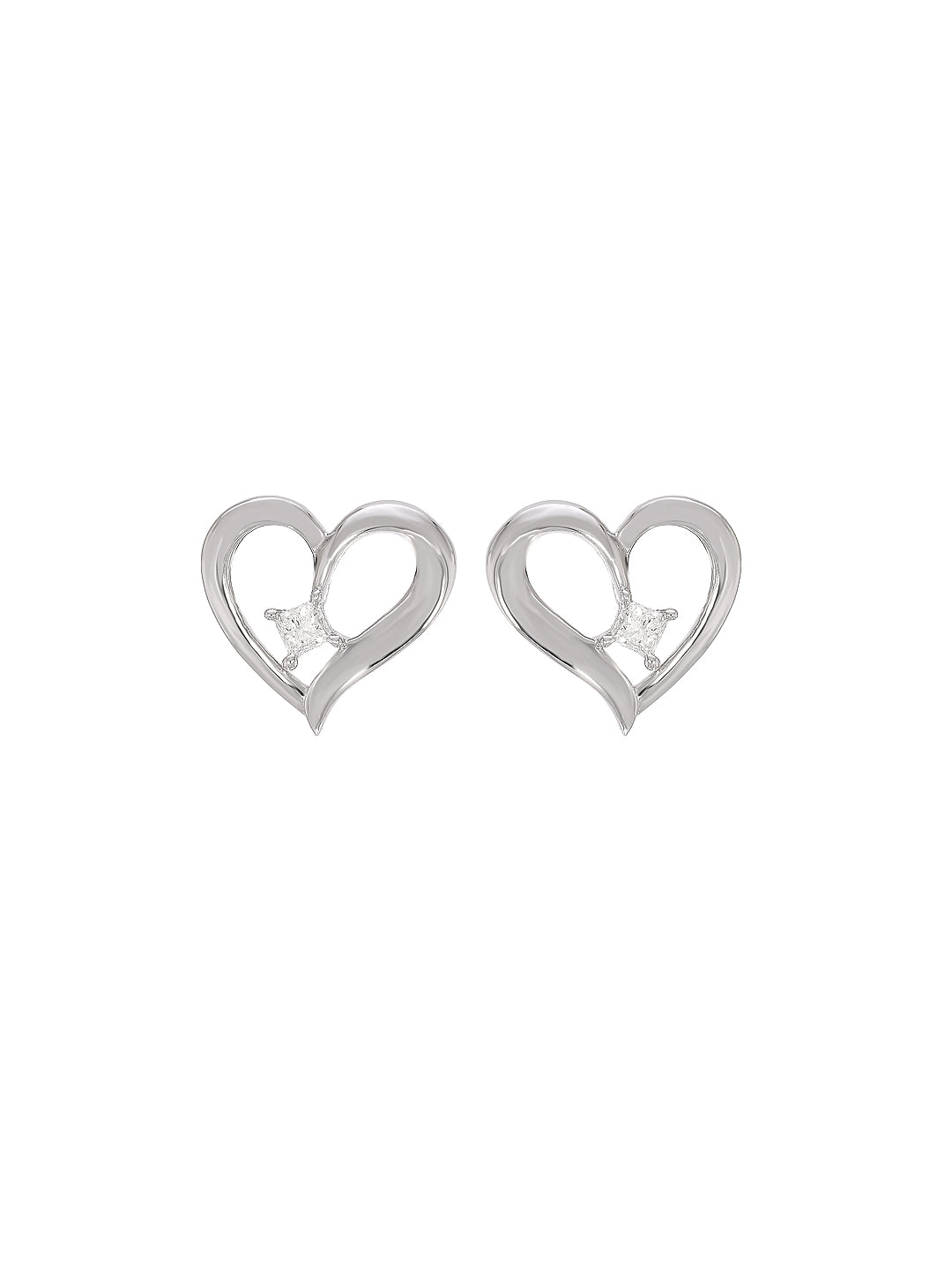 Princess Cut Beloved Earring