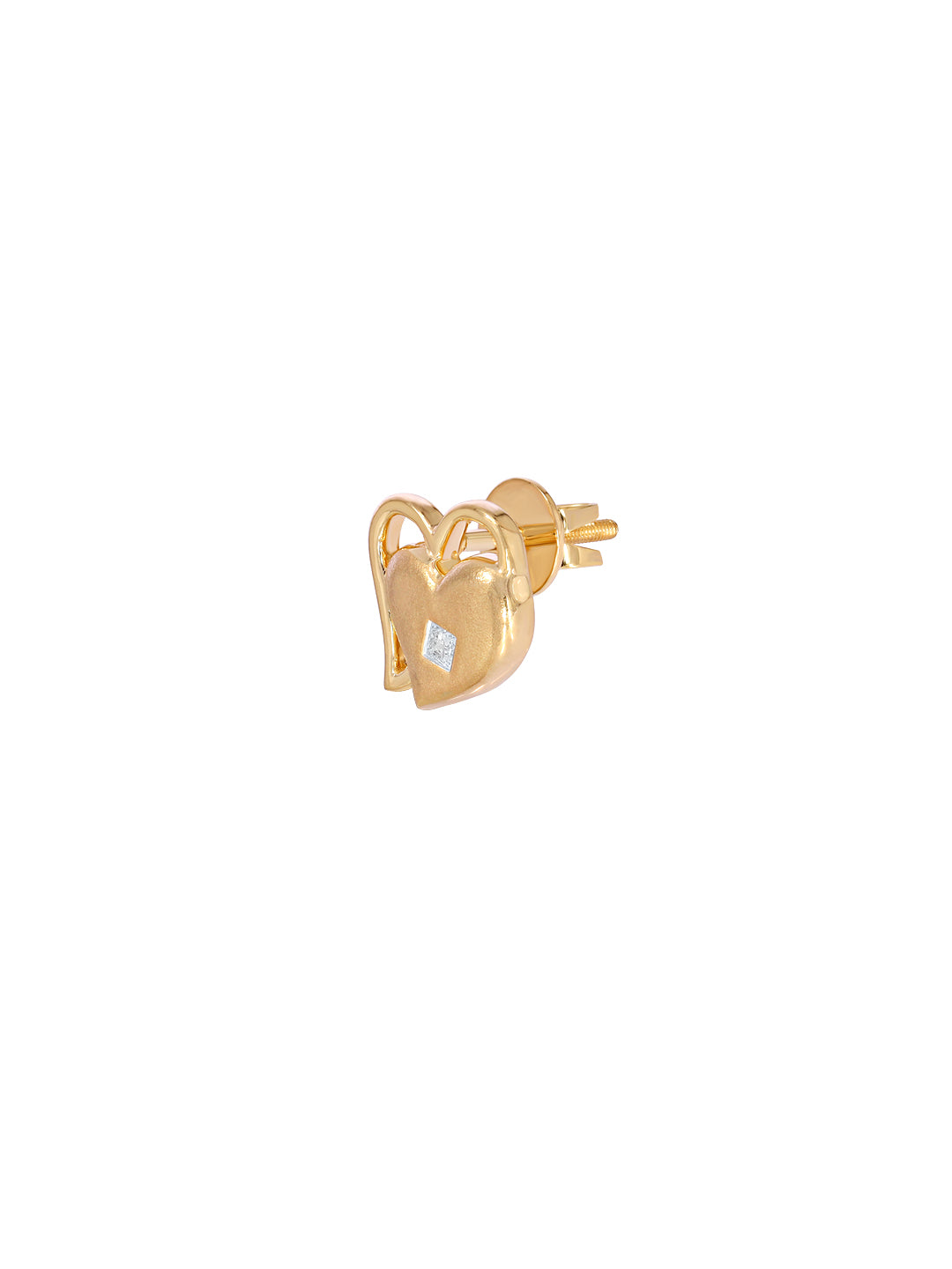 BAYAN Princess Cut Promise Earring | Lab Grown Diamond | Silver | SGL Certified