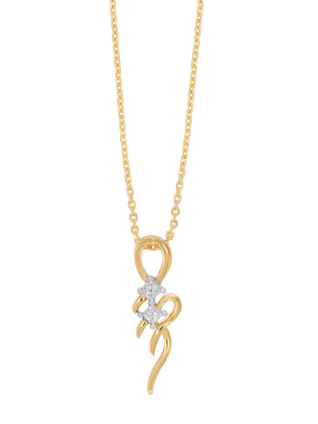 PRINCESS CUT LOVE PENDANT