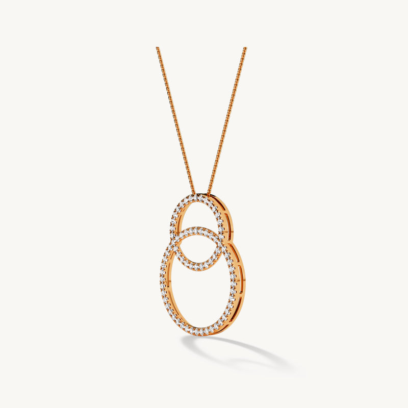 Interlinked Circle Pendant