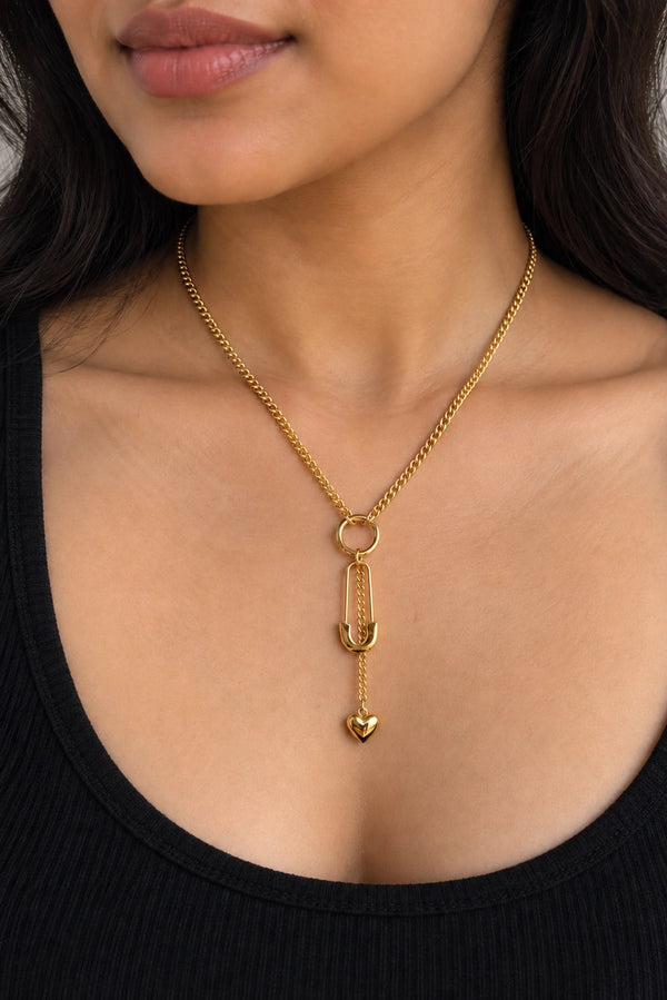 Pinned to My Heart Pendant