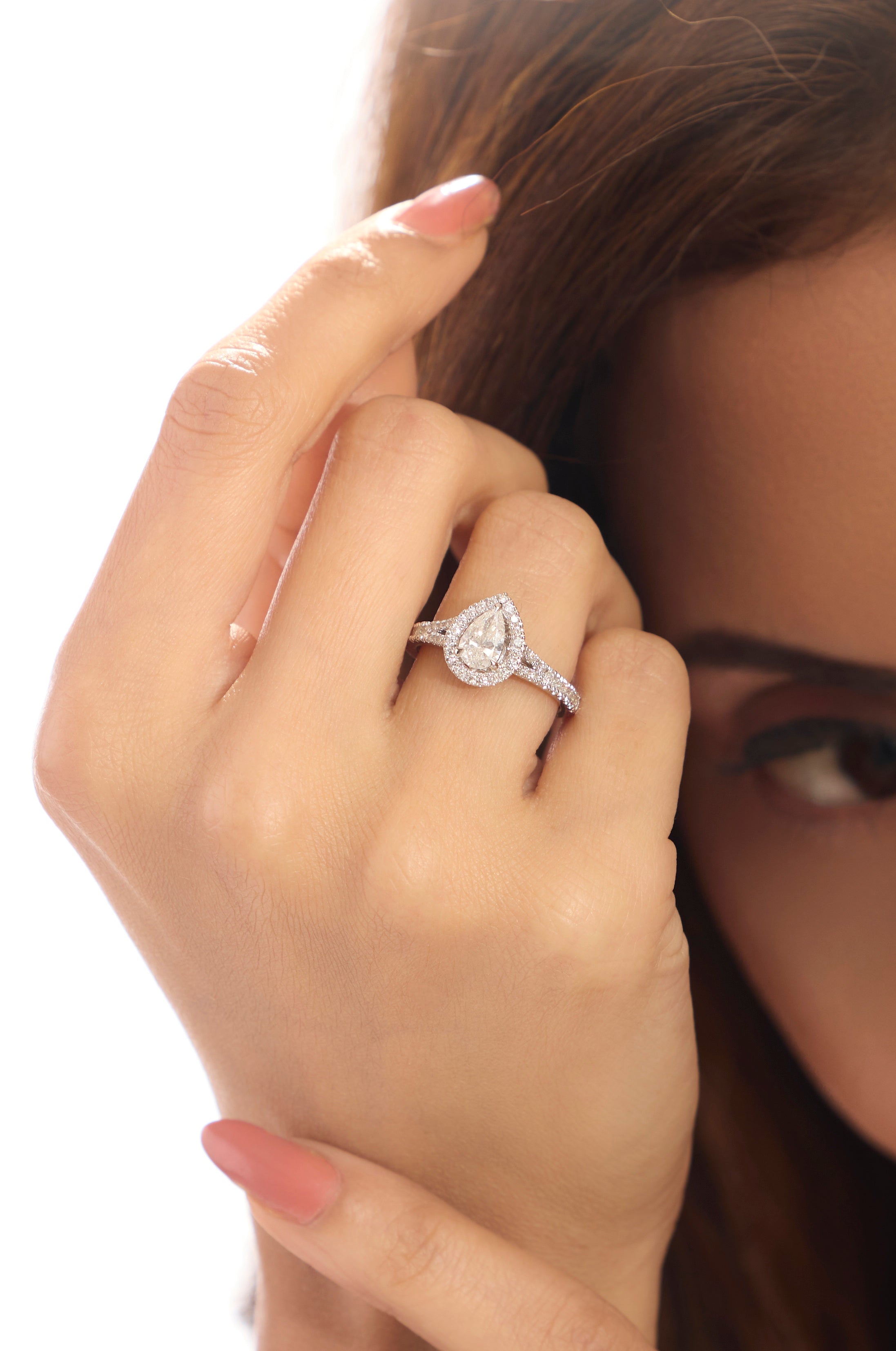 Lab Grown Diamond Ring 1.08 carat