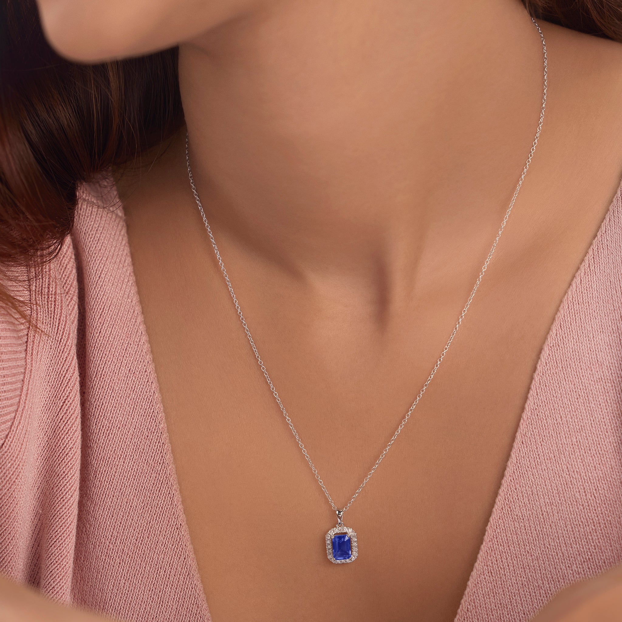 Sapphire Splash Pendant