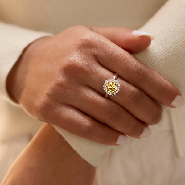 BAYAN Sun Kissed Muse Ring | Color Stone | Silver