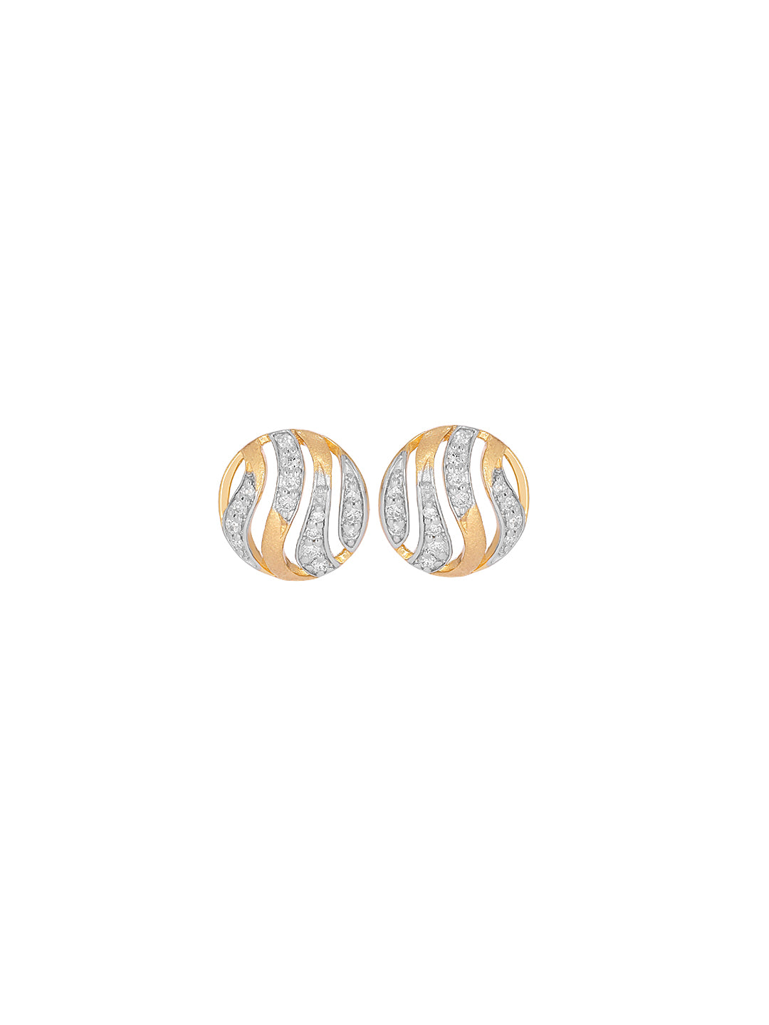 ROUND DIAMOND FIRE STUD