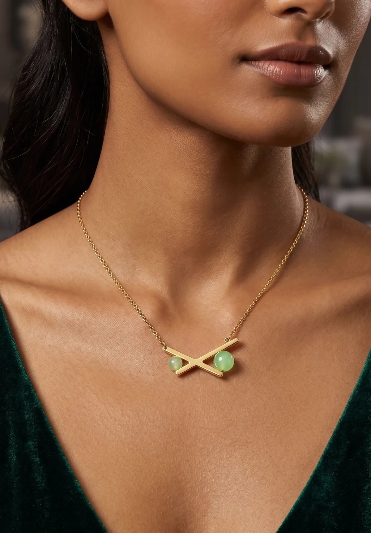 Crossed Paths Pendant