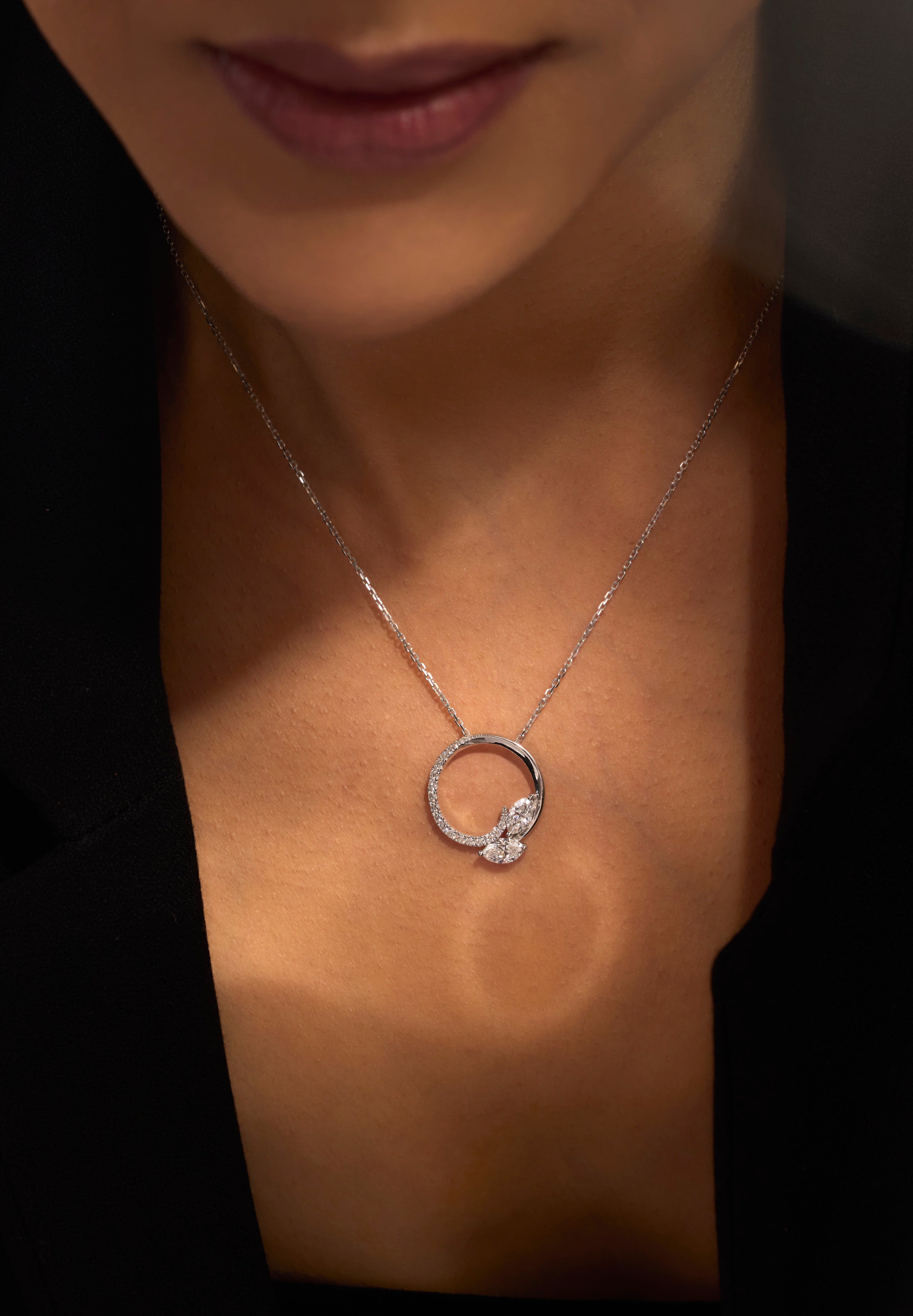 0.85 carat Lab Grown Diamond Necklace