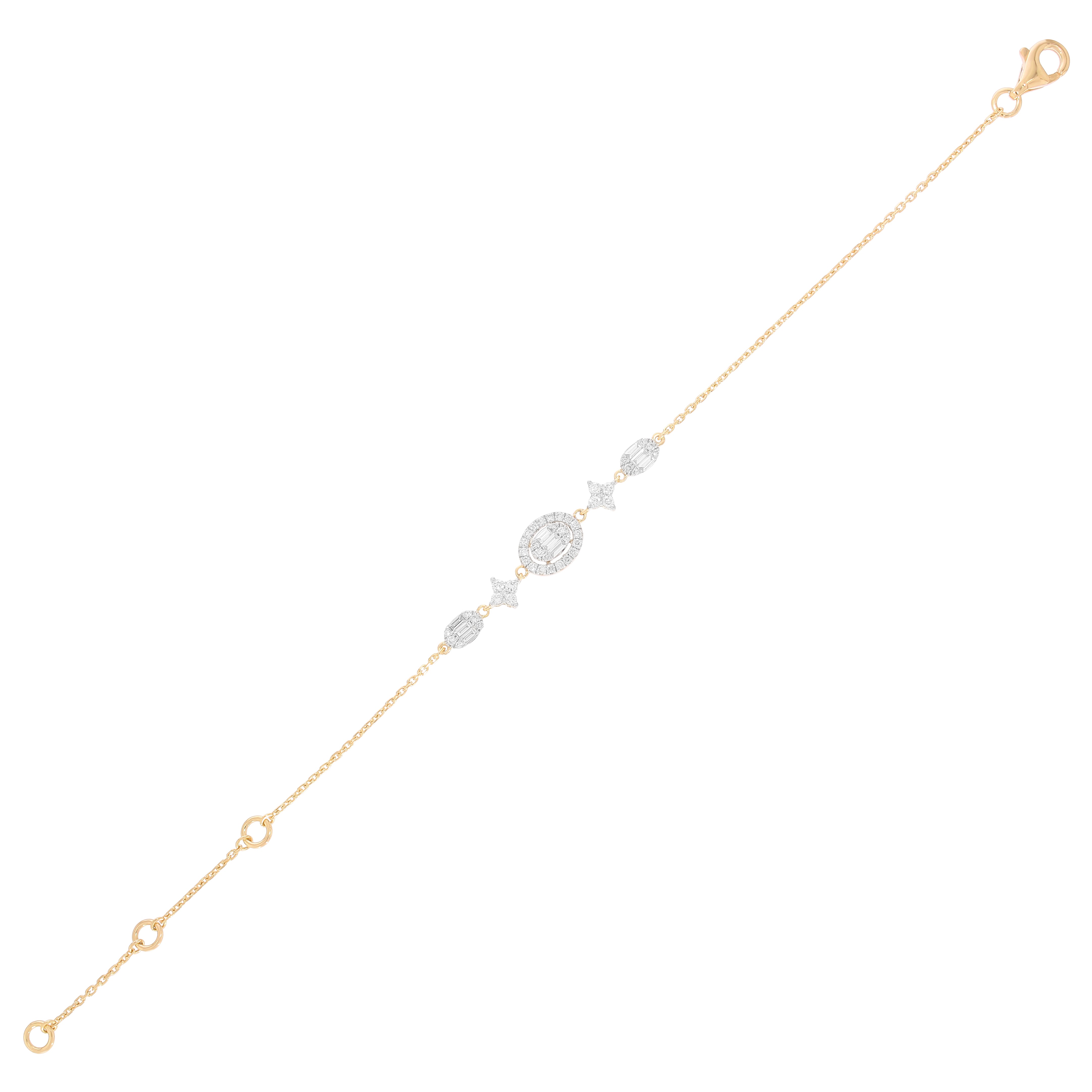 The Starlit Line Bracelet