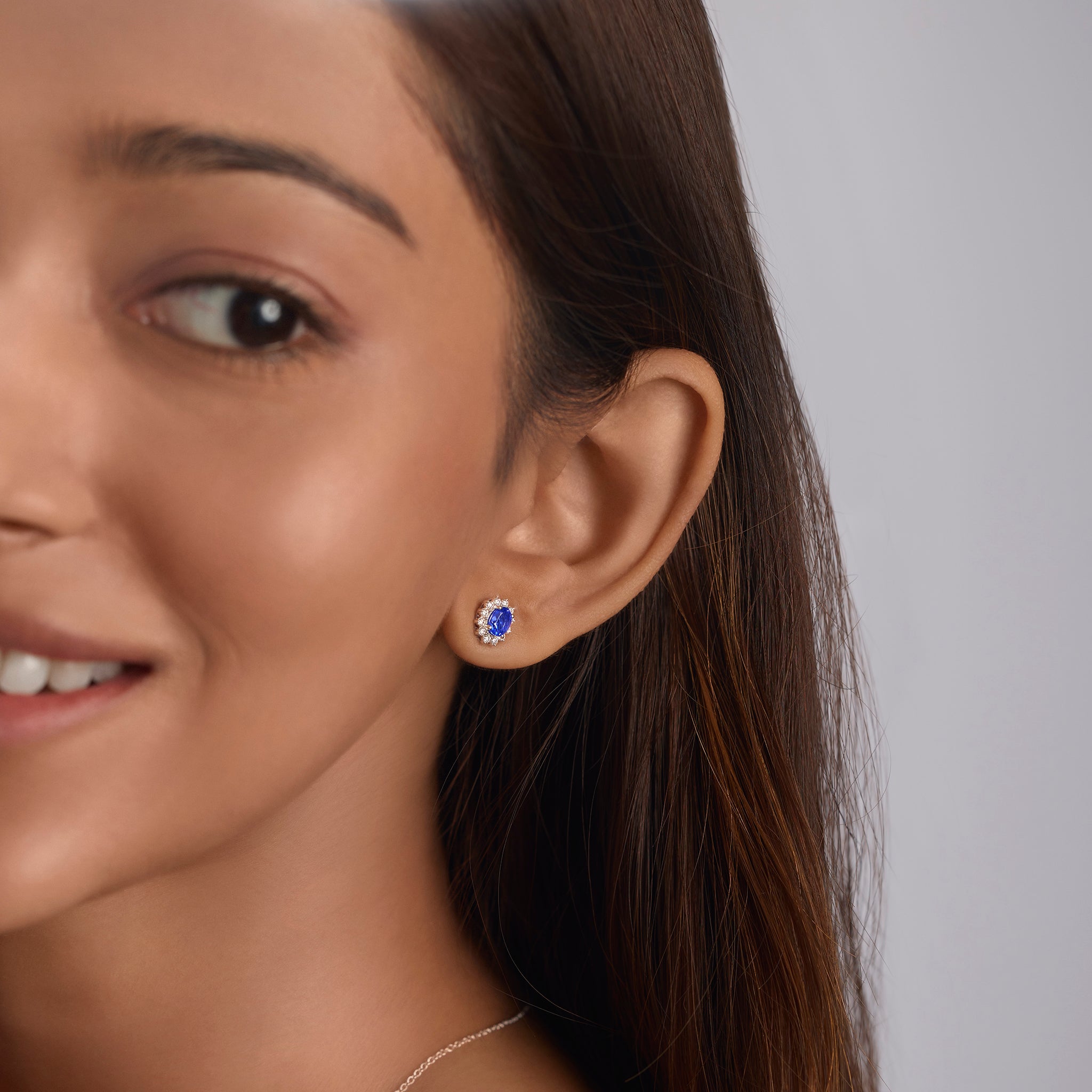 Blue Sapphire Muse Drops Earrings