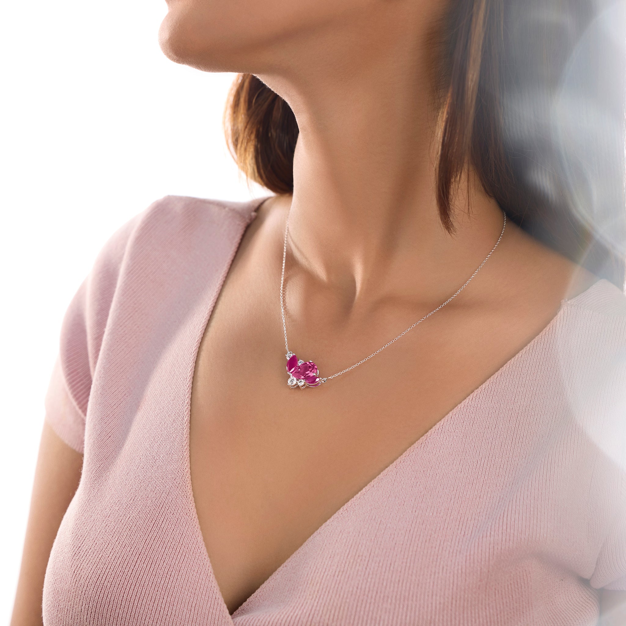 Pink Powerhouse Necklace