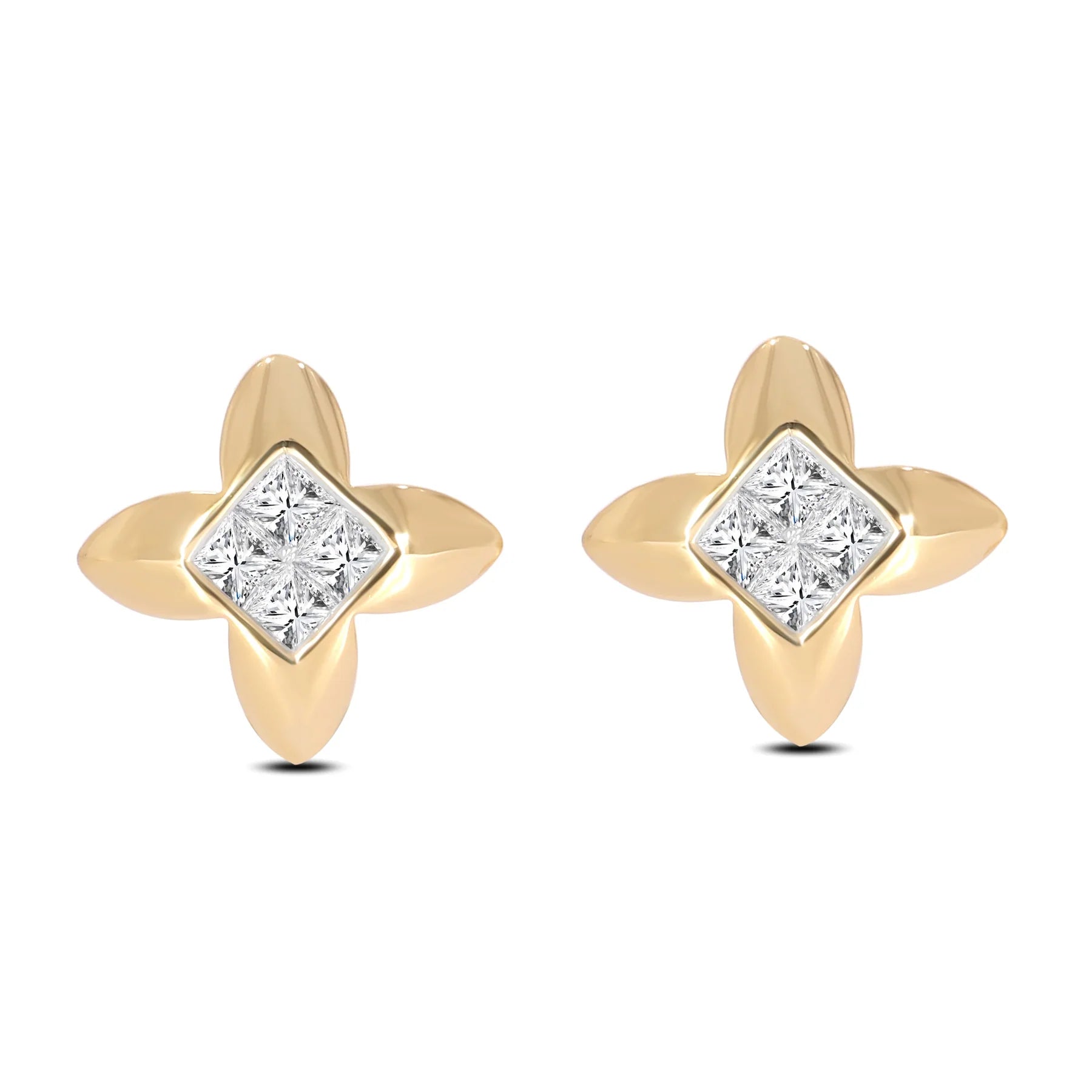 Lila Earrings — Lab-Grown Diamond & Silver, SGL Certified
