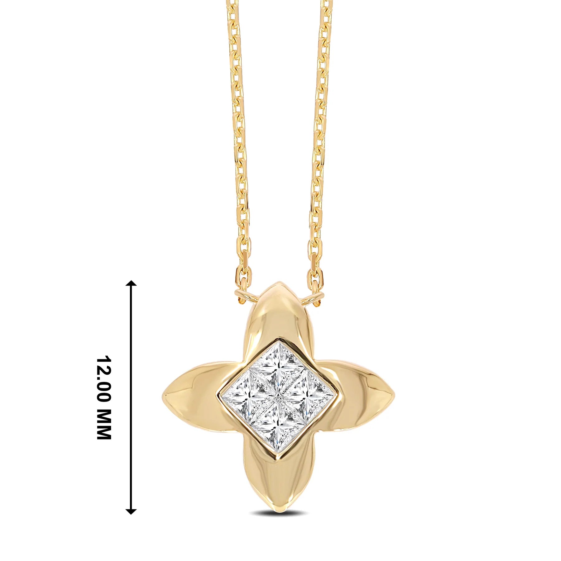 Lila Pendant — Lab-Grown Diamond & Silver, SGL Certified