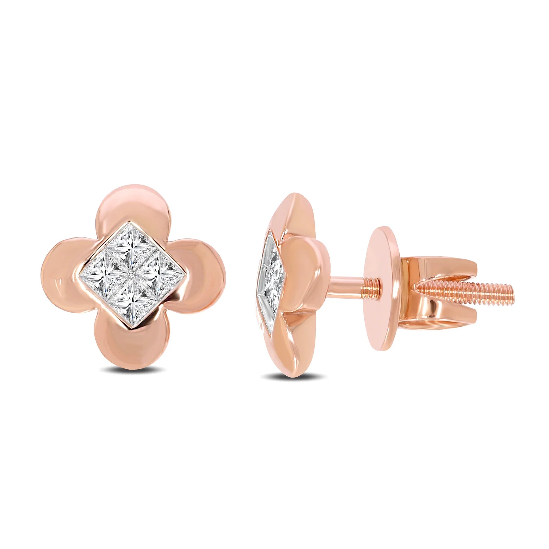 Nora Earrings — Lab-Grown Diamond & Silver, SGL Certified