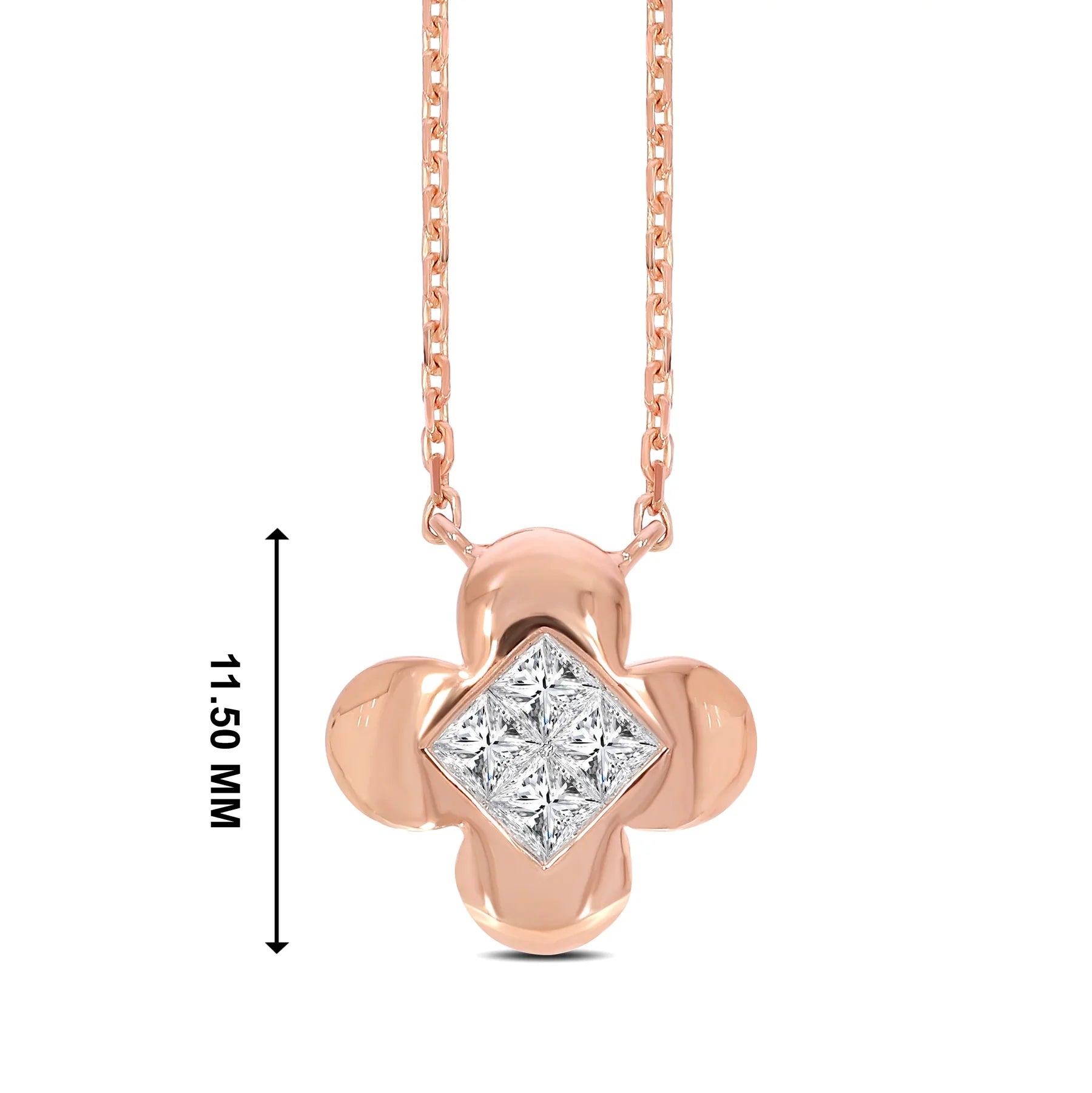 Nora Pendant — Lab-Grown Diamond & Silver, SGL Certified
