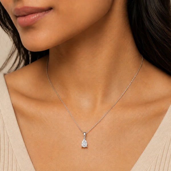 Shape of You Solitaire Pendant