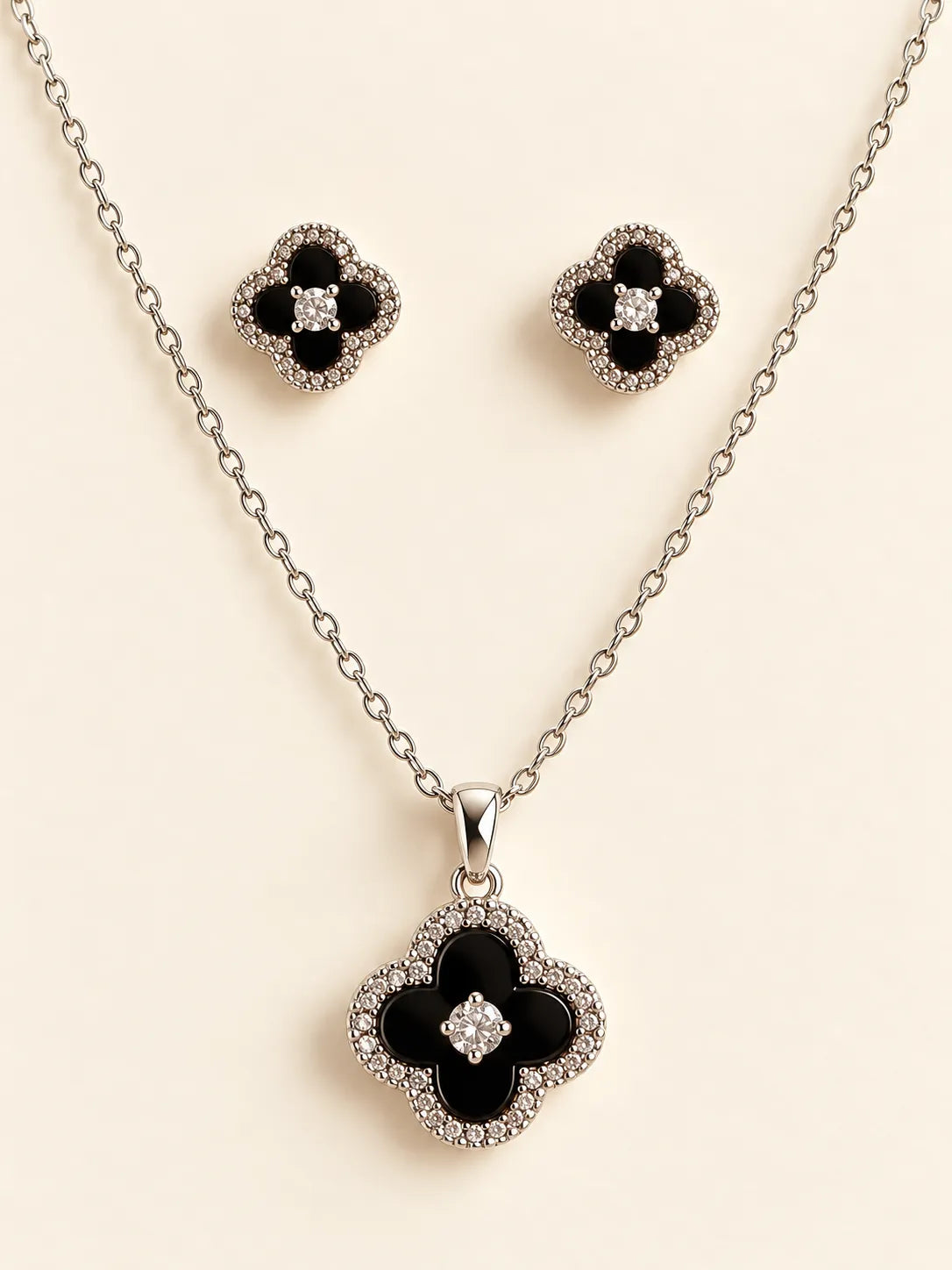 Dark Bloom Pendant Set