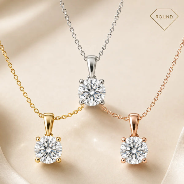 Shape of You Solitaire Pendant