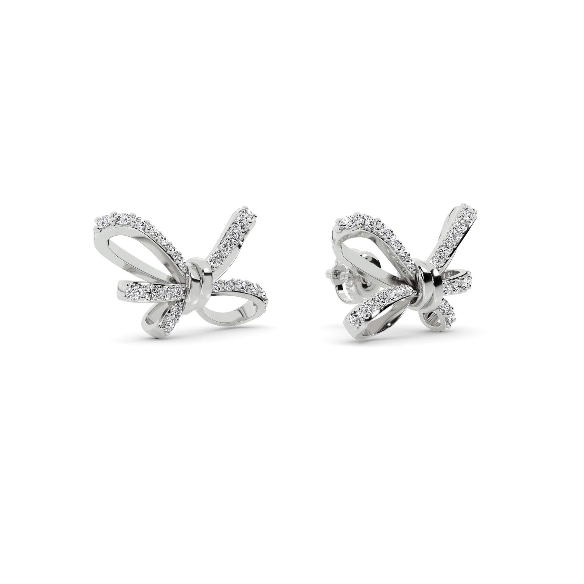 Bare Knot Bow Earrings