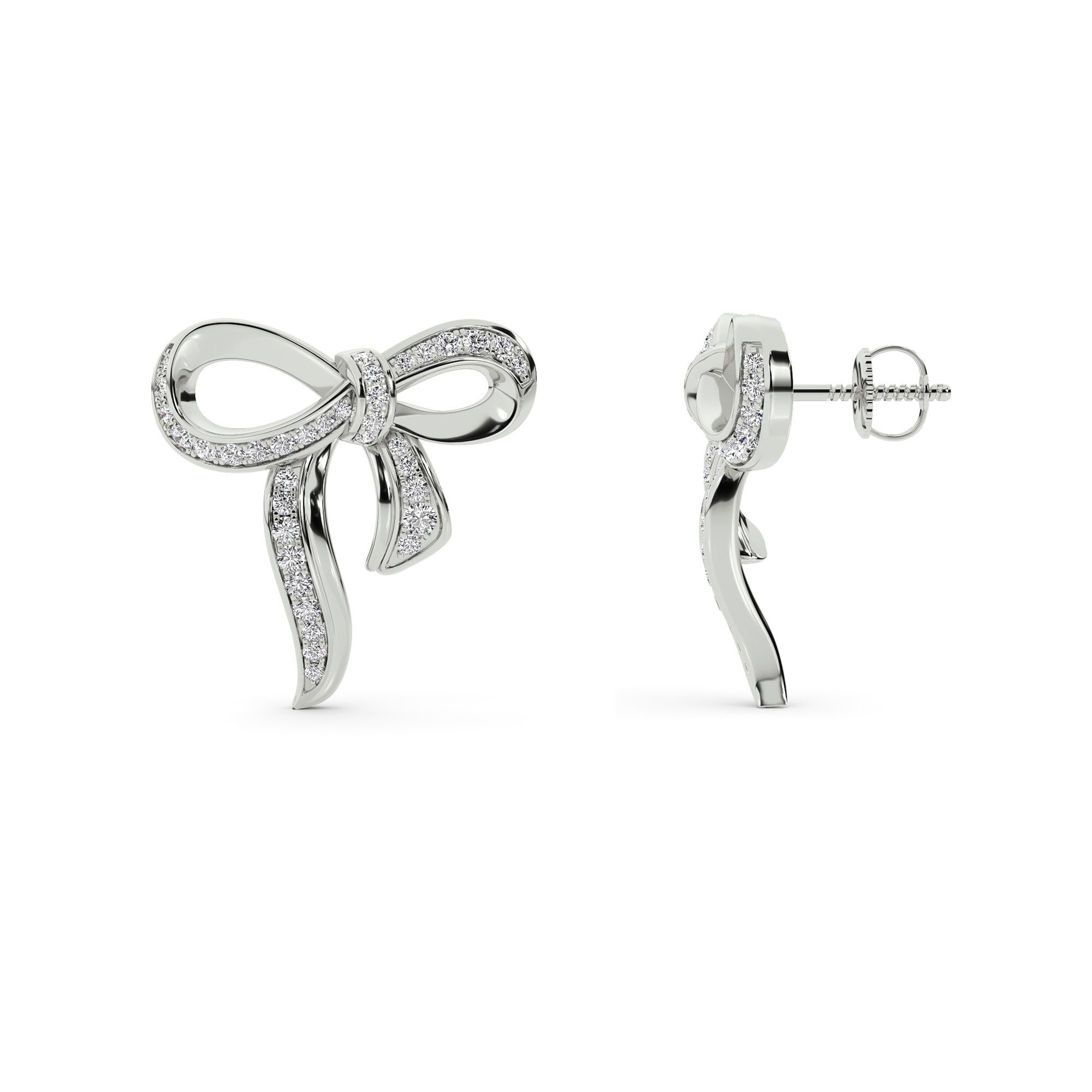 Signature Knot Bow Earrings
