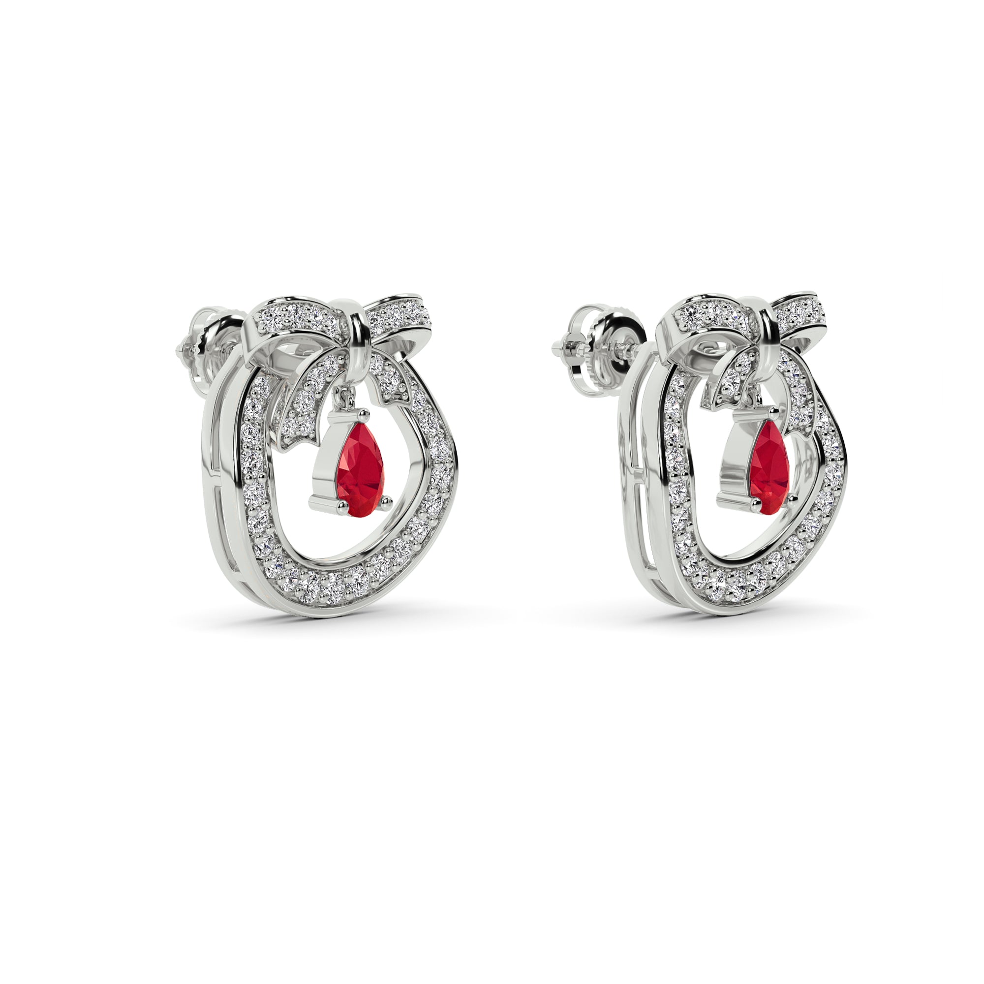 Promise Loop Bow Earring