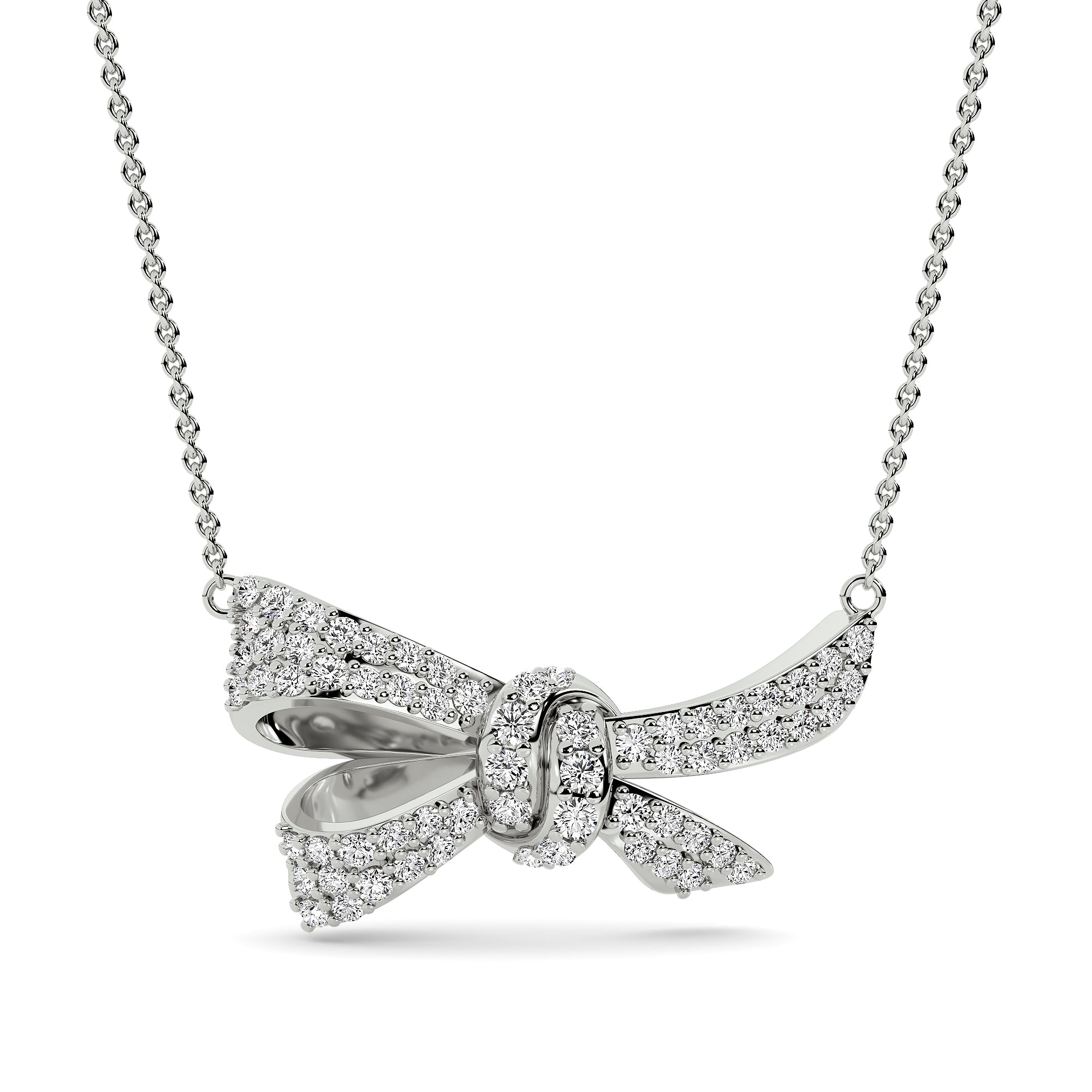 Soft Knot Bow Pendant