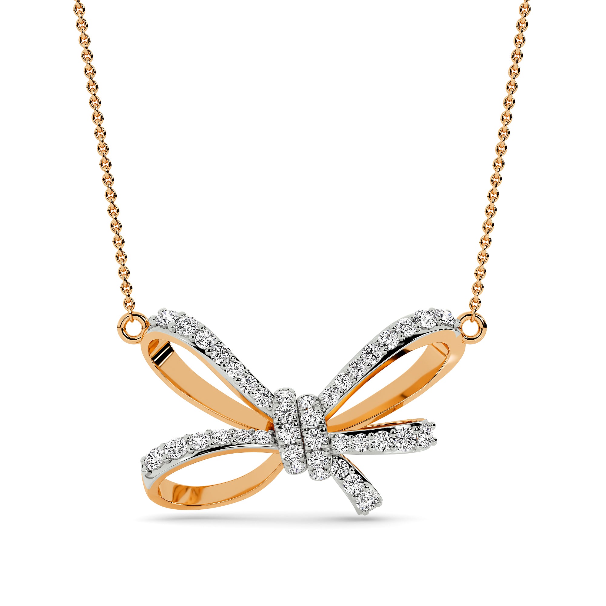 Bare Knot Bow Pendant