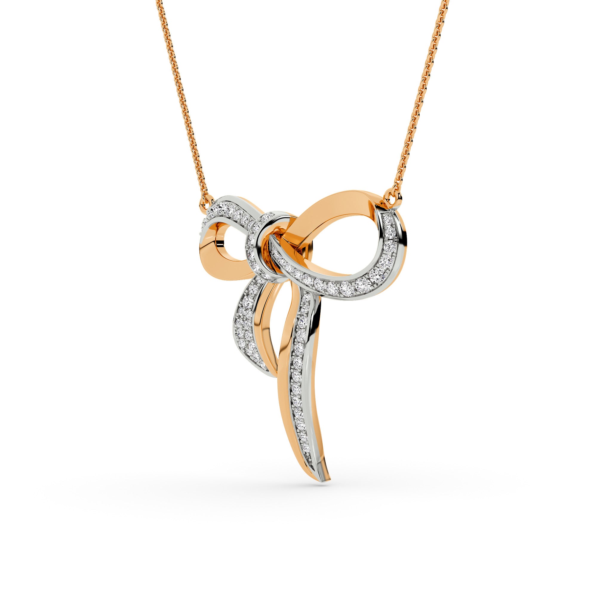 Signature Knot Bow Pendant