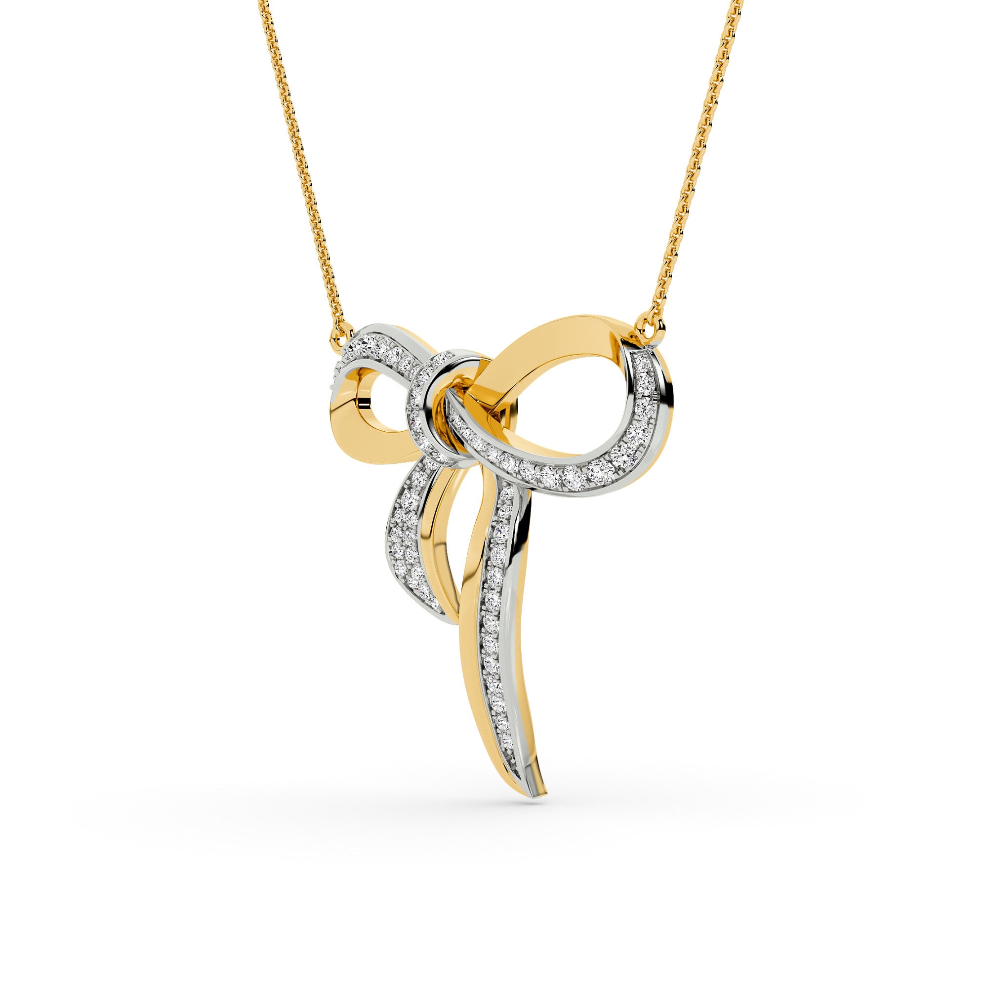 Signature Knot Bow Pendant